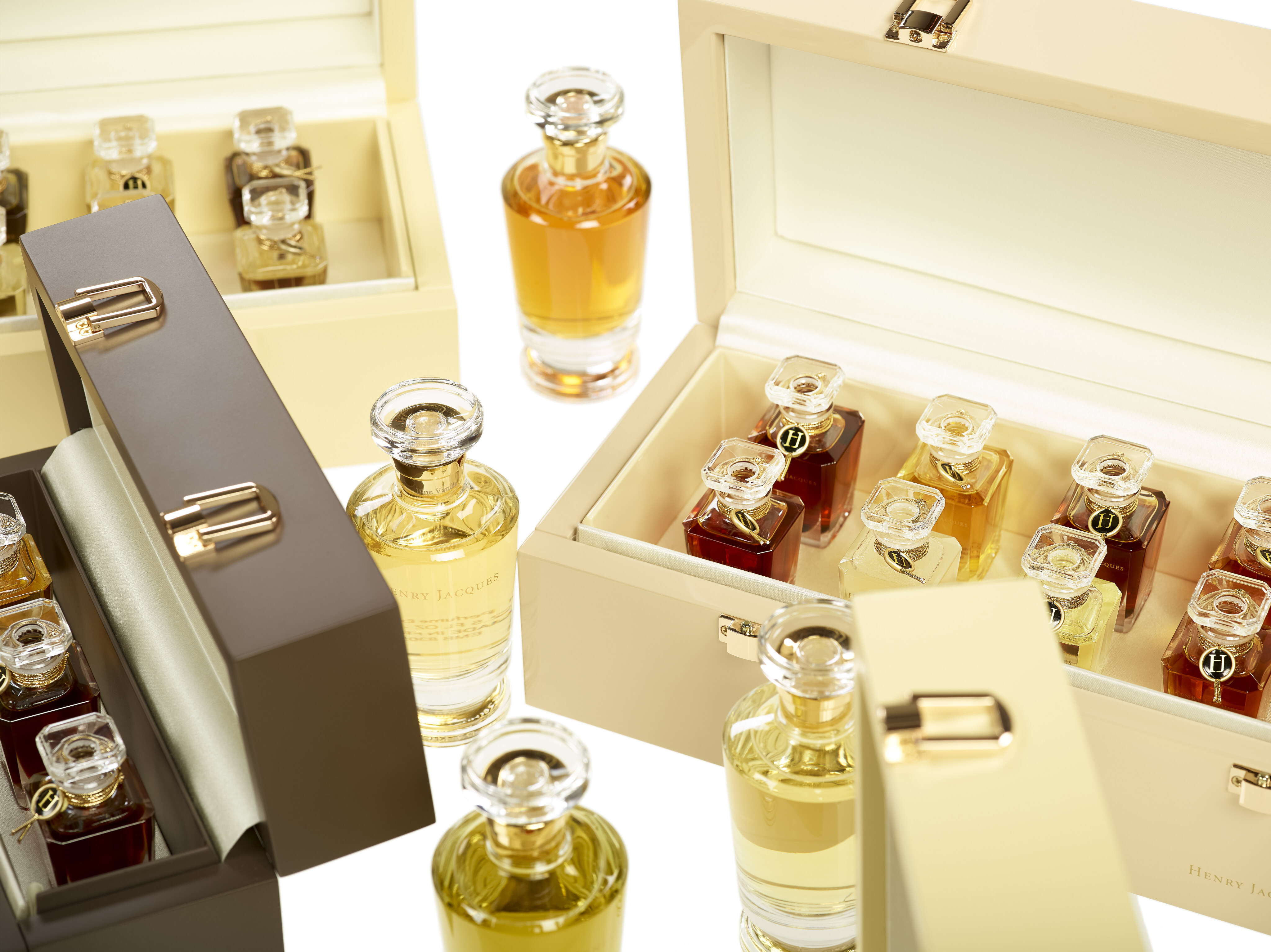 The Henry Jacques Les Classiques collection includes 50 fragrances. Photos: Henry Jacques