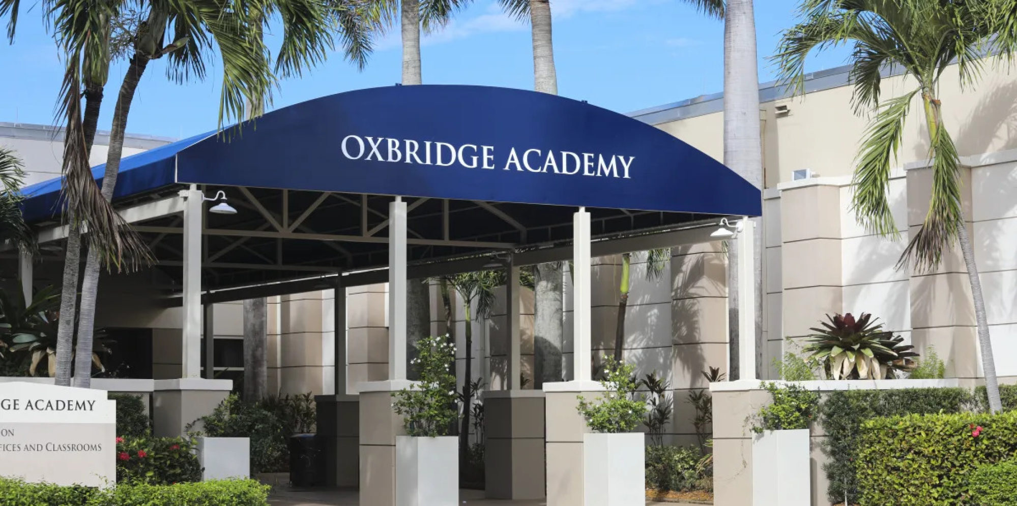 Barron Trump is a student at Oxbridge Academy, which costs about US$35,000 per year. Photo: Oxbridge Academy