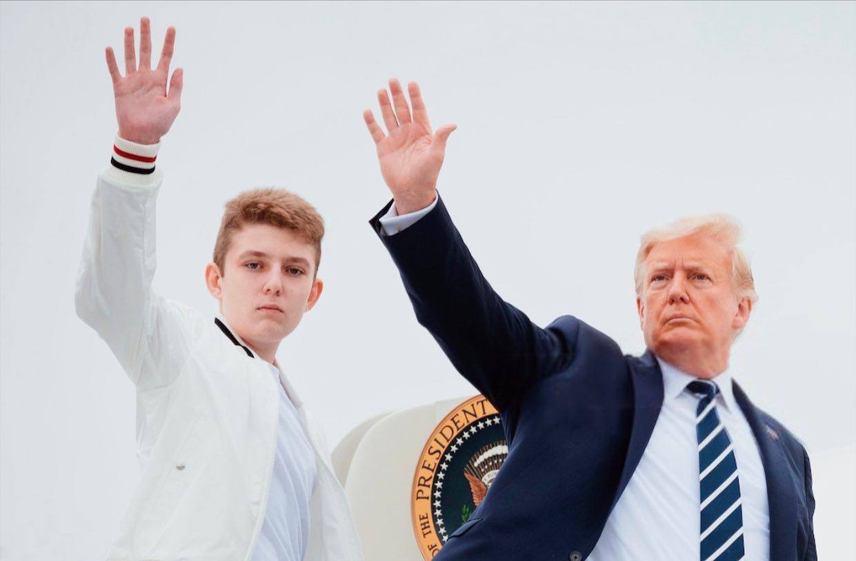 Barron Trump, Donald Trump’s youngest son, is set to graduate from his high school in 2024 – but will he go to prom? Photo: @barronupdate/Instagram