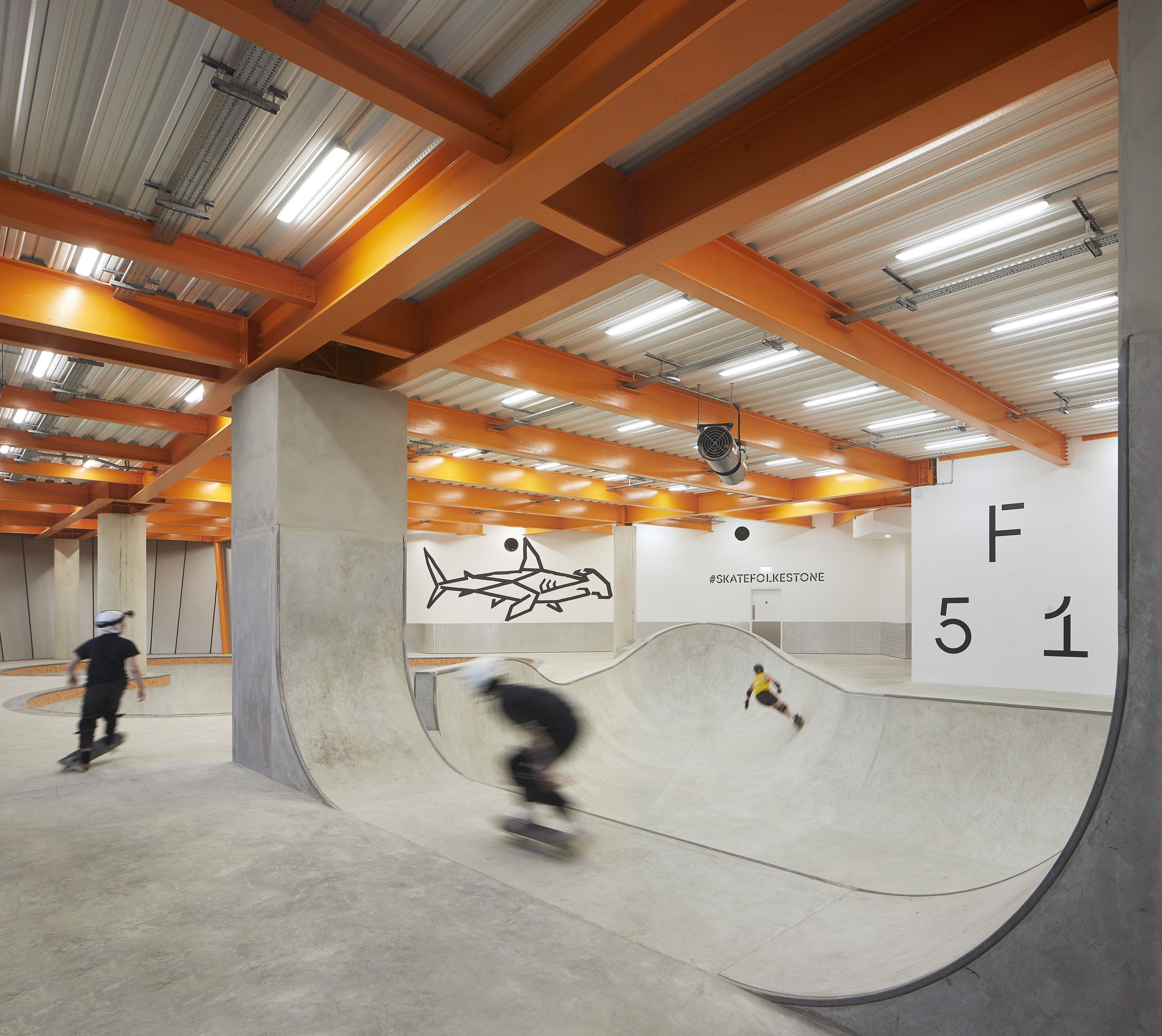 British multistorey skatepark F51could be the perfect blueprint for facilities in dense urban areas like Hong Kong, where skateboarding is booming but space is expensive. Photo: Hufton + Crow