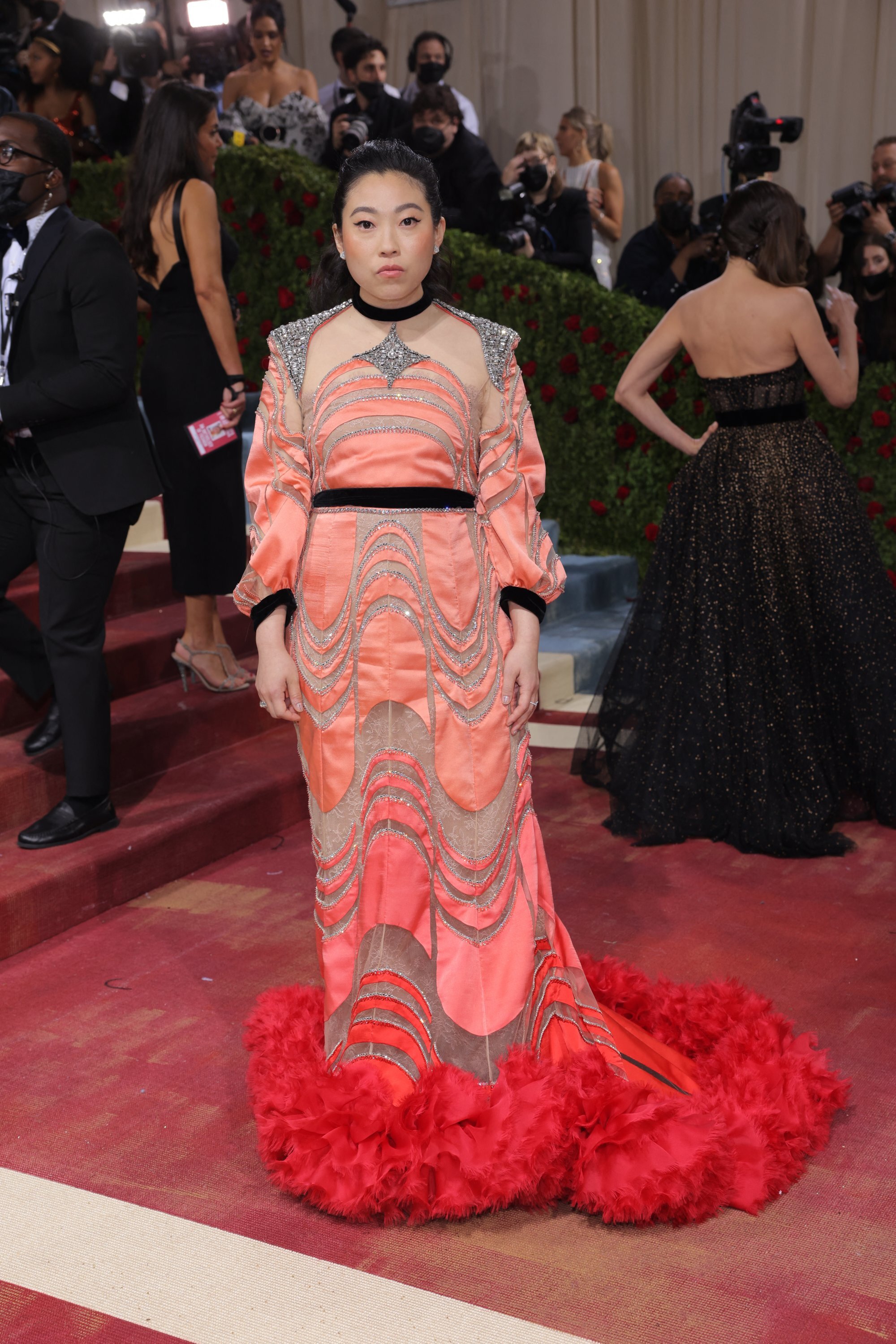 Awkwafina at the Met Gala in New York. Photo: Reuters