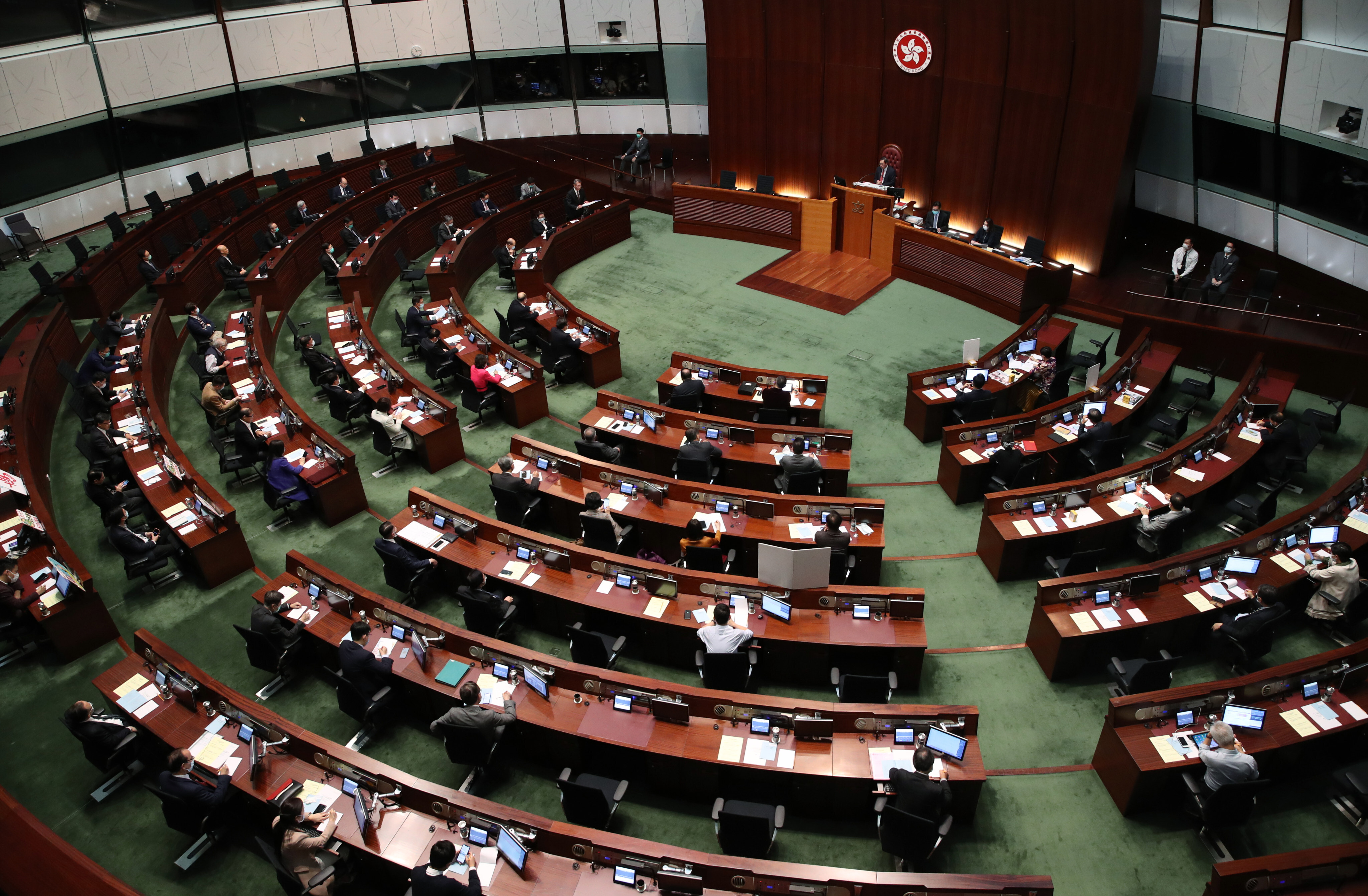 The Legislative Council has approved a HK$700 billion budget. Photo: Winson Wong