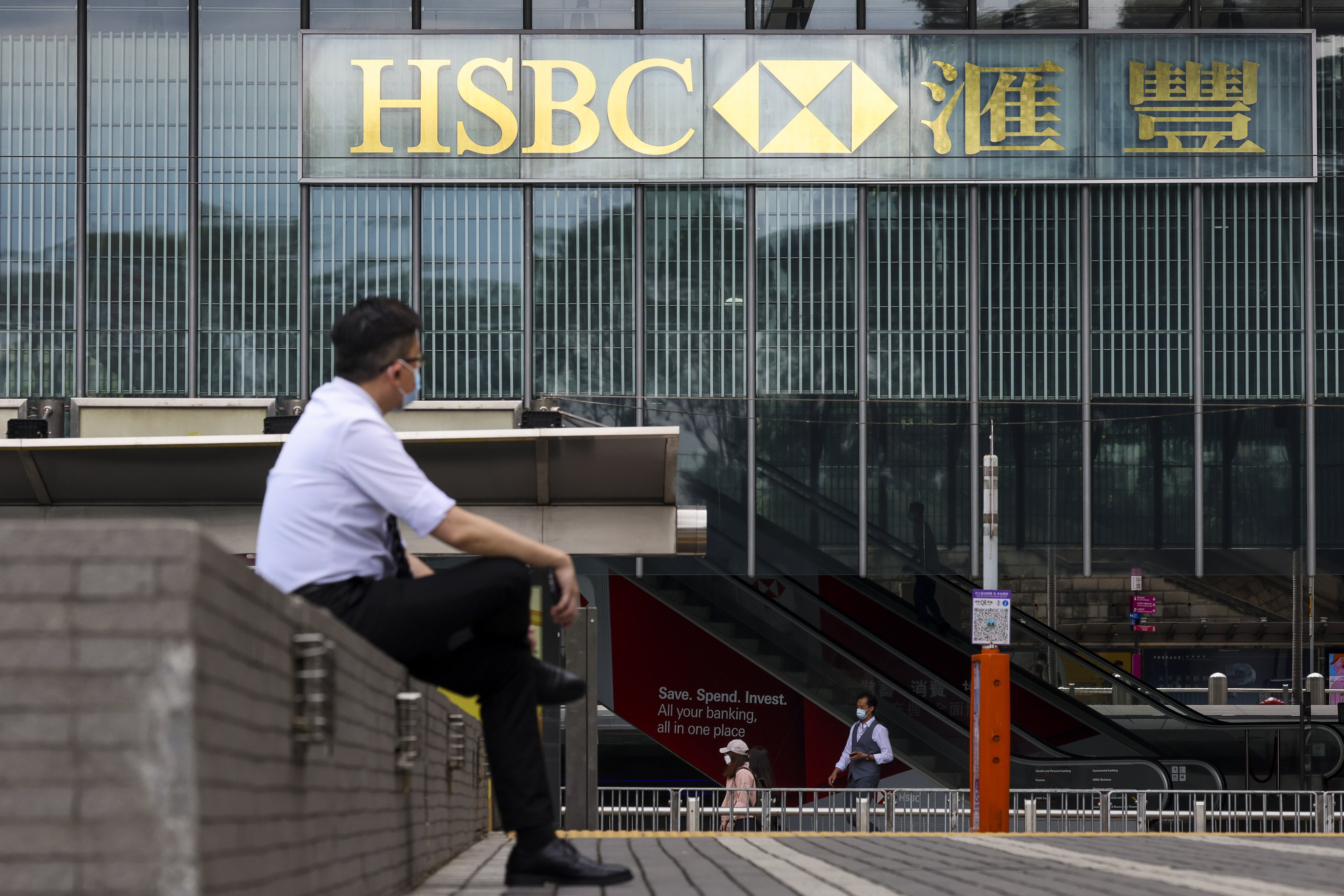 The HSBC main building in Central, Hong Kong, on April 22. While the banking giant is headquartered in the UK, it derives most of its revenue from Asia. Photo: Nora Tam