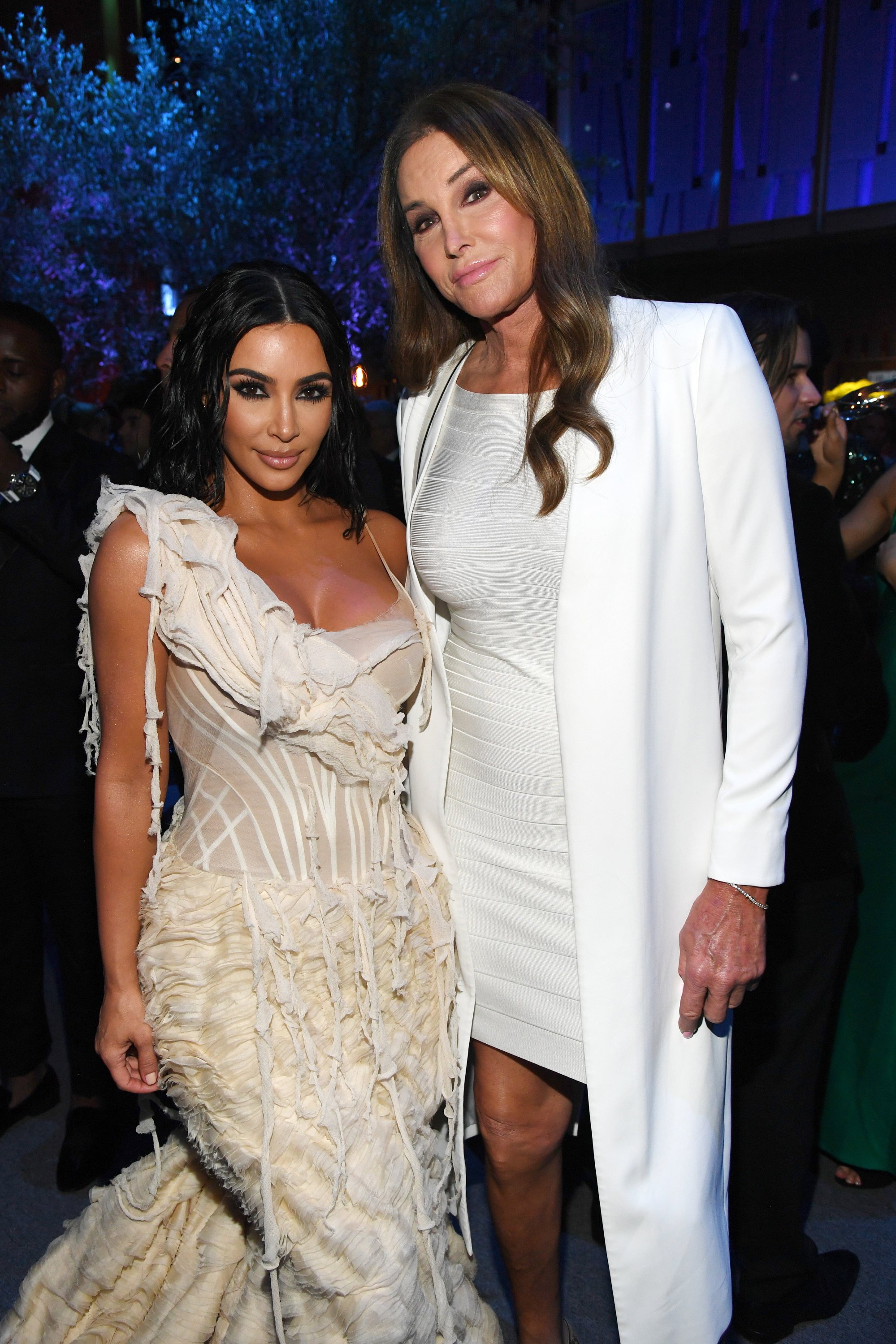 Kim Kardashian and her sisters grew up with their mum Kris’ partner, Caitlyn Jenner. Photo: Getty Images