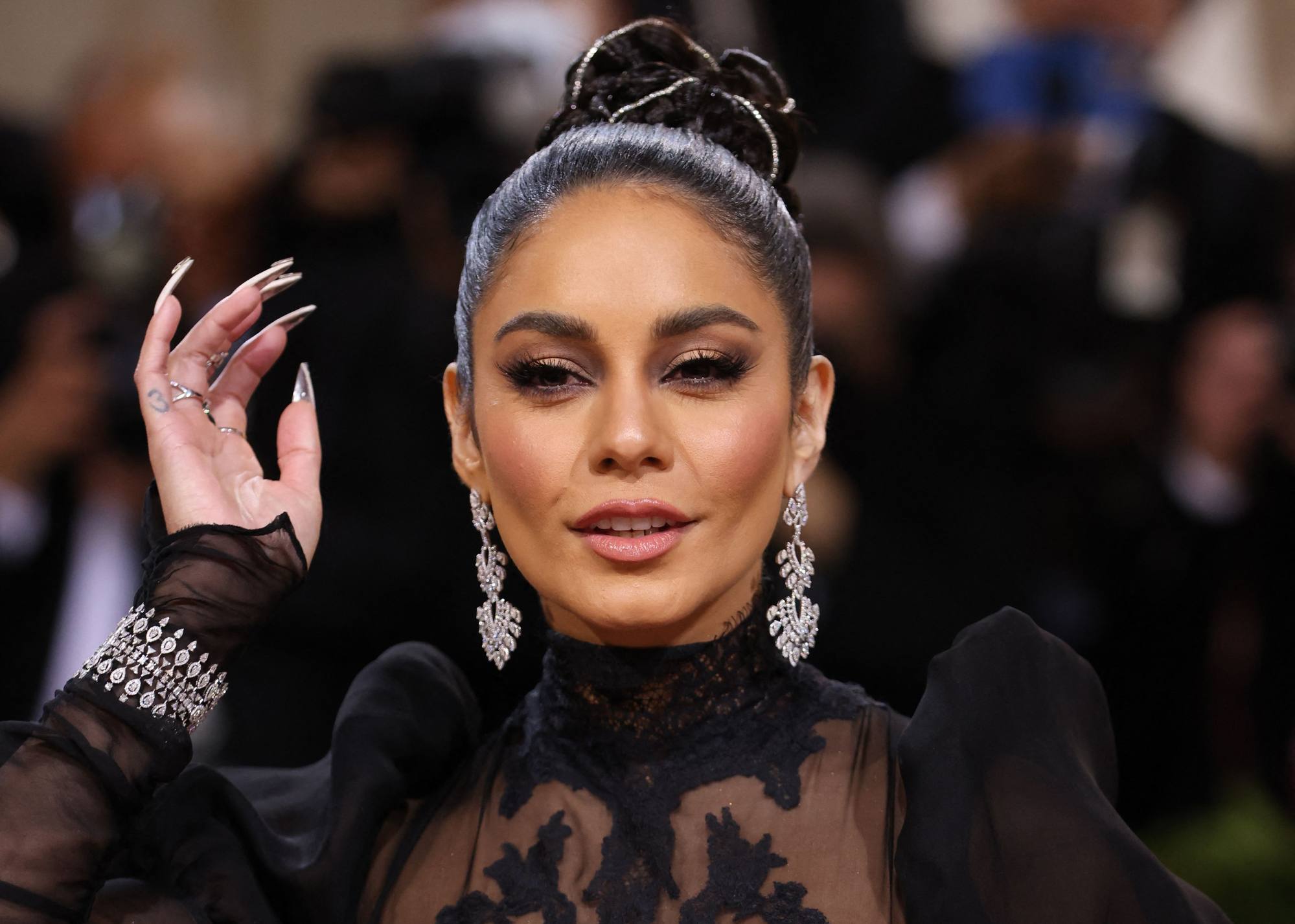 Vanessa Hudgens was a Vogue co-host for the “In America: An Anthology of Fashion”-themed Met Gala at the Metropolitan Museum of Art in New York, on May 2. Photo: Reuters