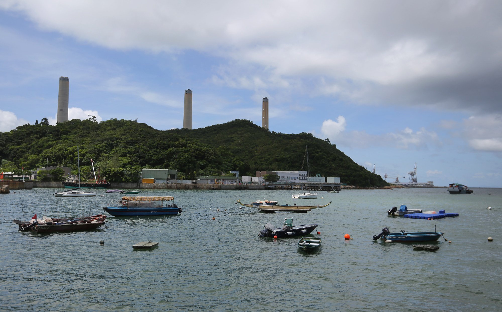 HK Electric plans to build a wind farm about 4km southwest of Lamma Island. Photo: Xiaomei Chen