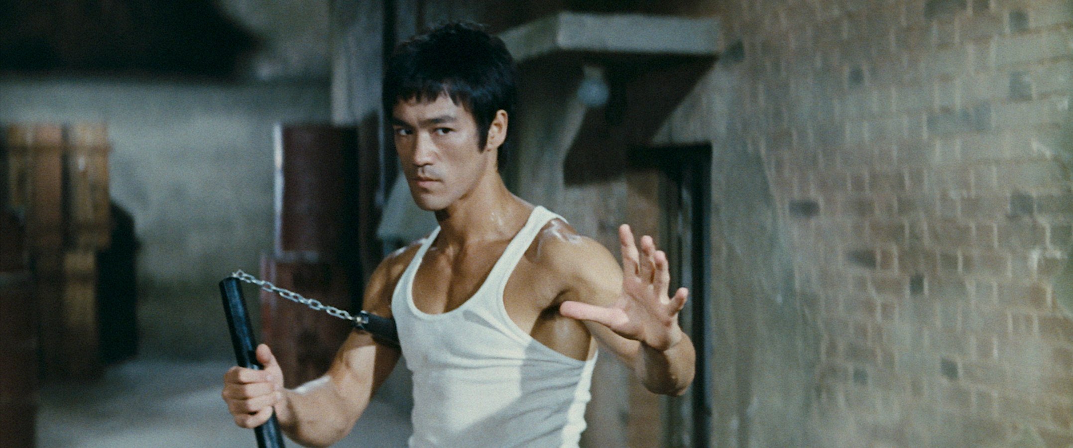 Bruce Lee in a still from Way of the Dragon. Photo: Criterion Collection