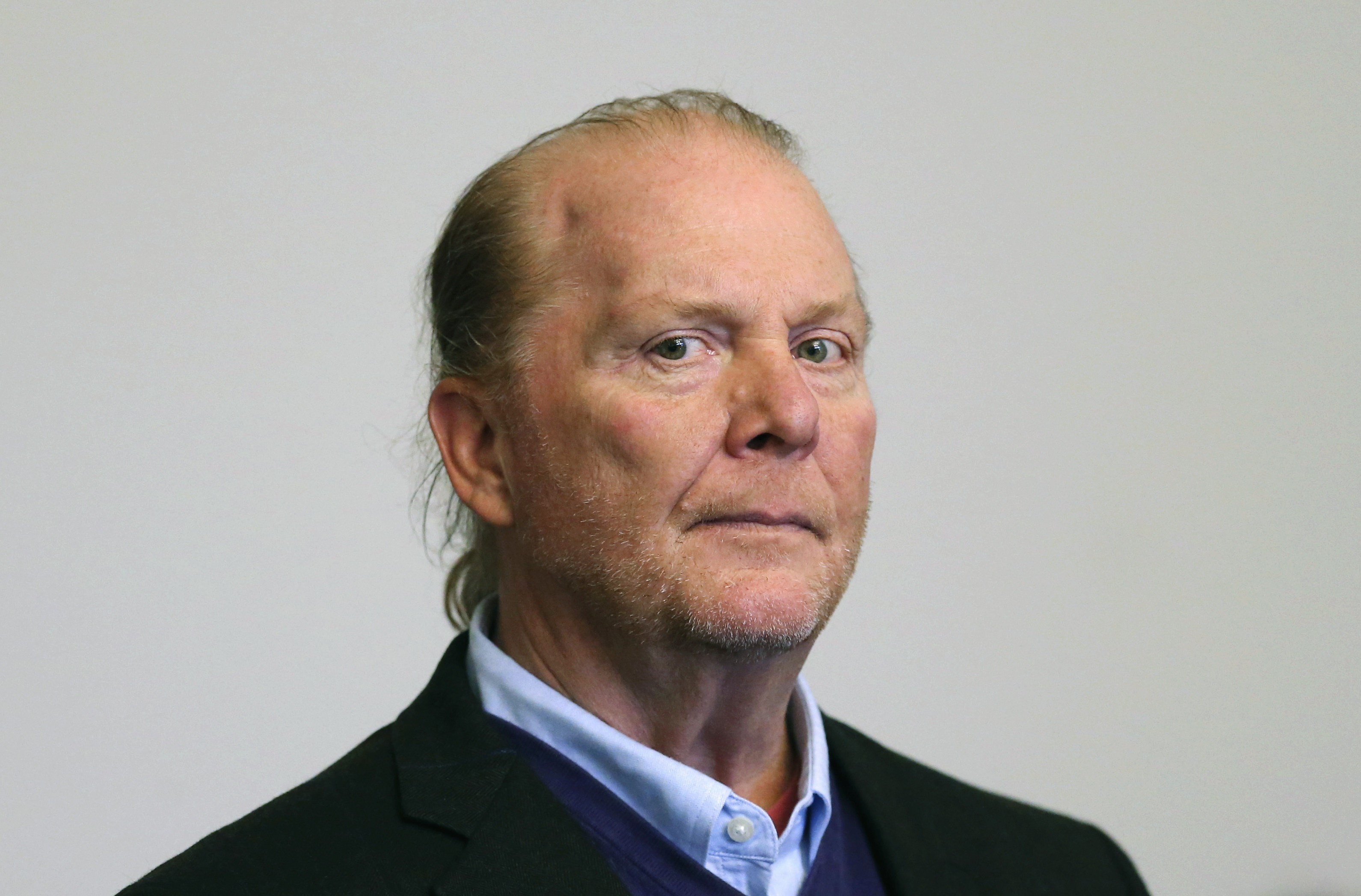 Celebrity chef Mario Batali is charged with indecent assault and battery. Photo: AP