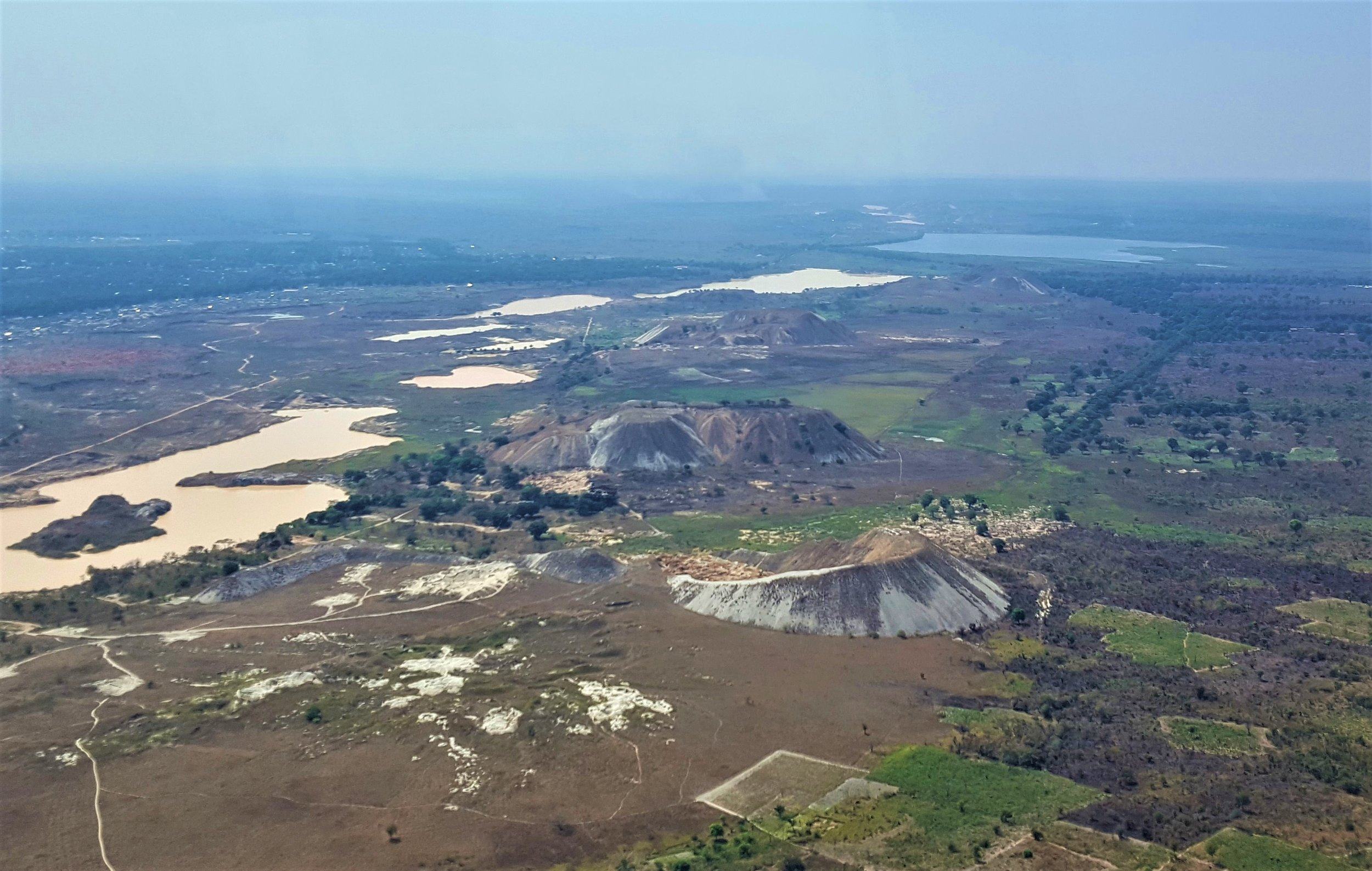 The Manono Lithium Mine in Congo. AVZ says that it owns a 75 per cent stake in the mine, and that it will ultimately own an indirect interest worth 51 per cent of the project. Photo: Handout