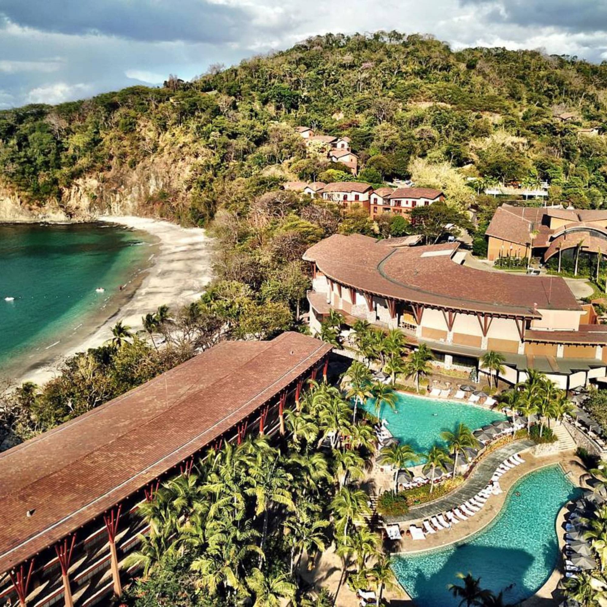 The Four Seasons Peninsula Papagayo is “a true luxury hotel” according to Kitchen.