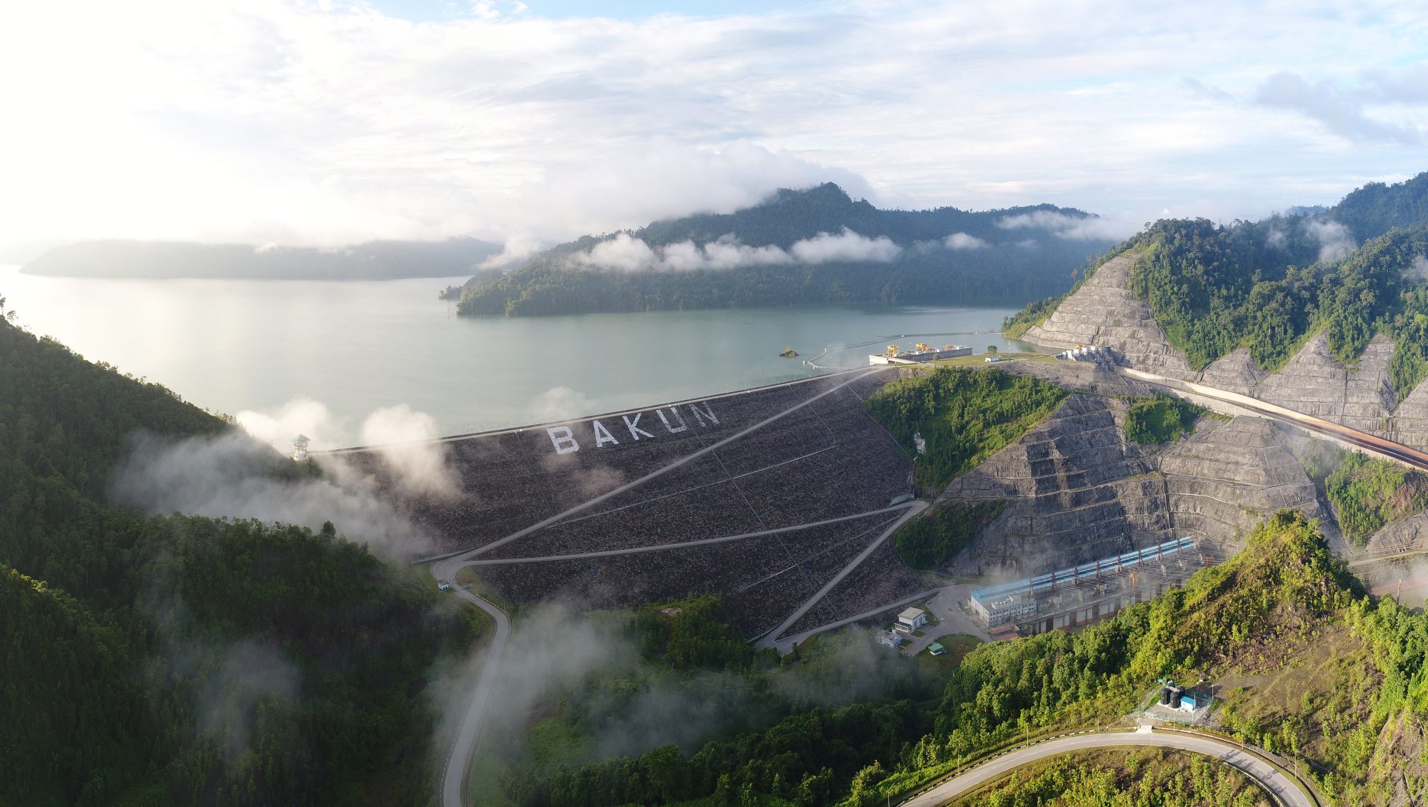The 2,400-megawatt Bakun Hydroelectric Plant is one of three hydropower plants operated by Sarawak Energy and the largest in Malaysia. Photo: Sarawak Energy