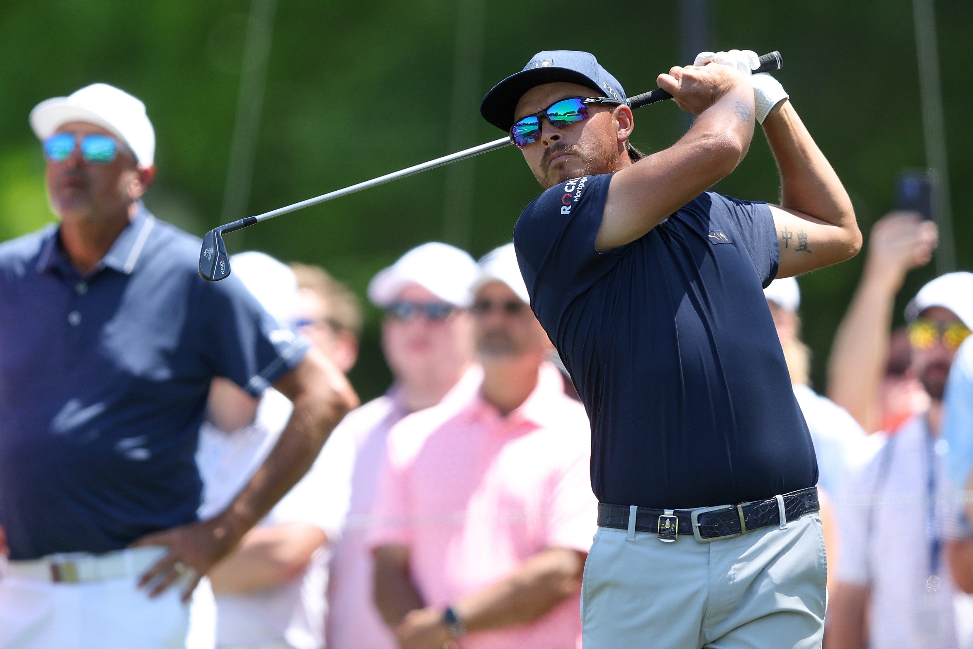 Rickie Fowler said he was undecided about whether to play in any LIV Golf events. Photo: AFP