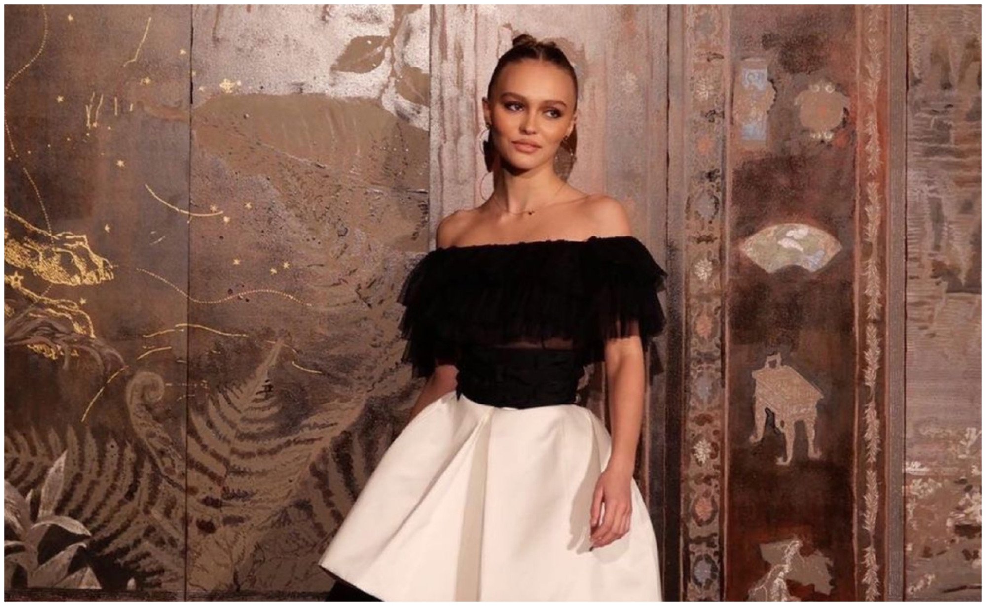 Lily-Rose Depp is an actress following in the footsteps of her father. Photo: @lilyrose_depp/Instagram