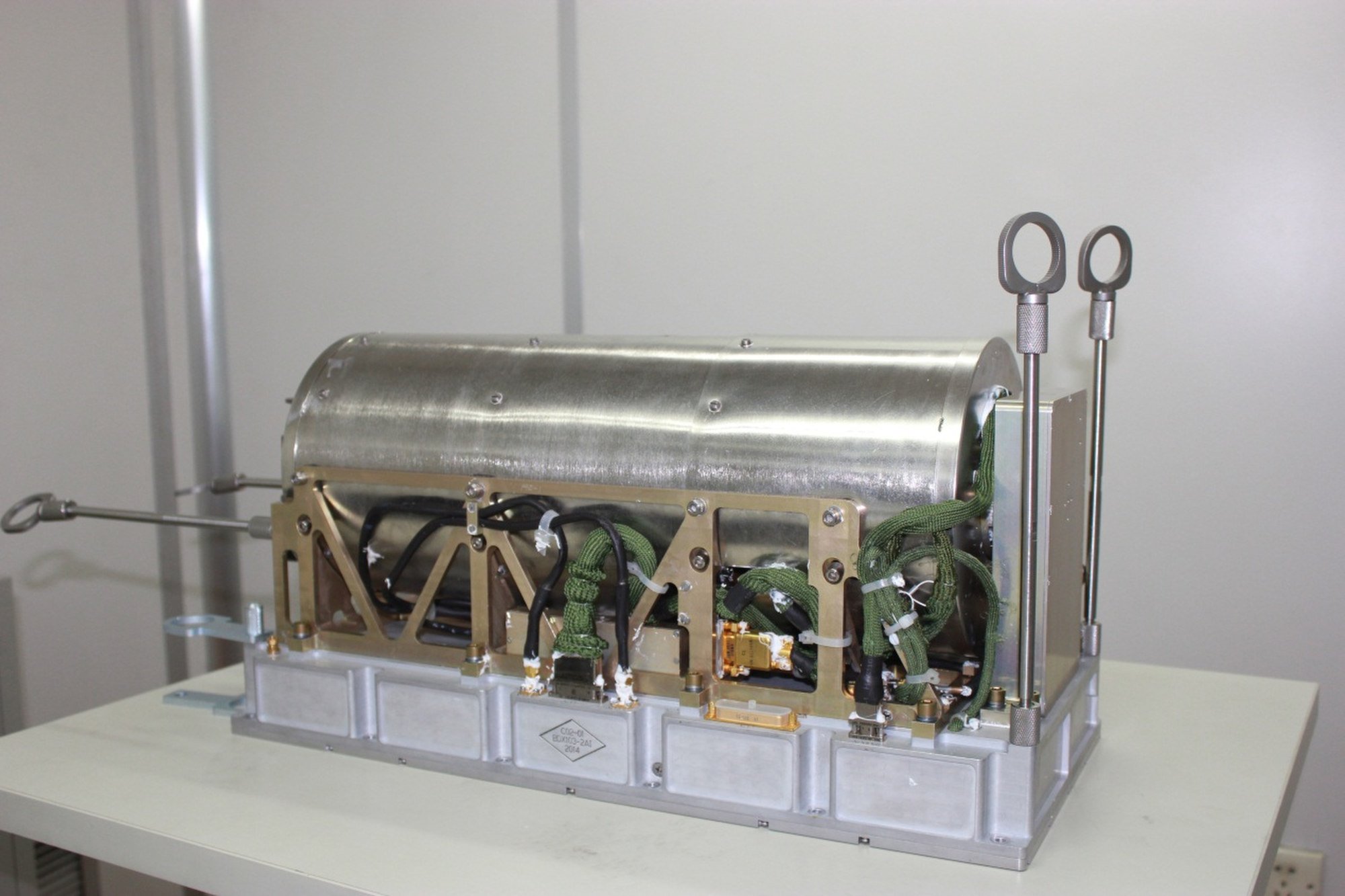Most of the new generation BDS-3 satellites are equipped with hydrogen maser clocks. Photo: Handout