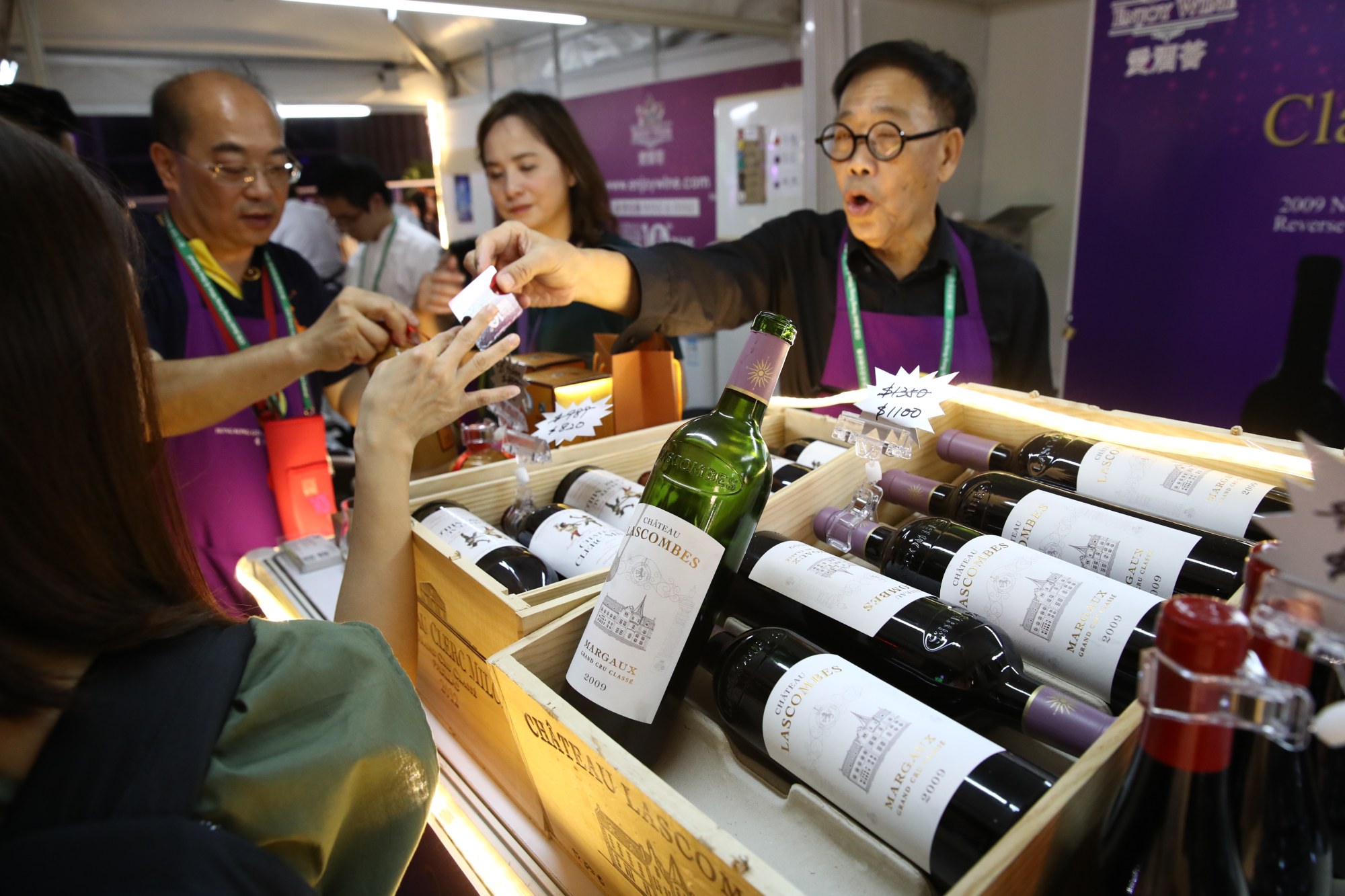 In Hong Kong, wine is duty-free, partly as a result of politicians lobbying for import tax exemption. Photo: Getty Images for Hong Kong Tourism Board