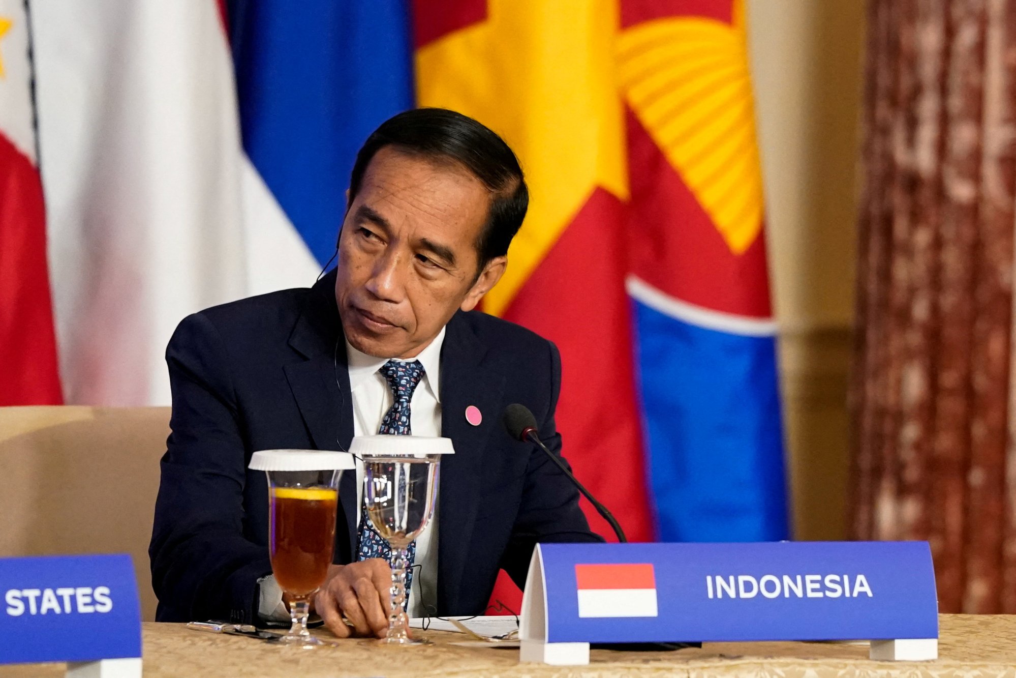Indonesian President Joko Widodo attends the US-Asean Special Summit, in Washington. On Thursday Widodo said he will lift a month-long ban on palm oil export, citing improvements in the supply and domestic price of bulk cooking oil. Photo: Reuters