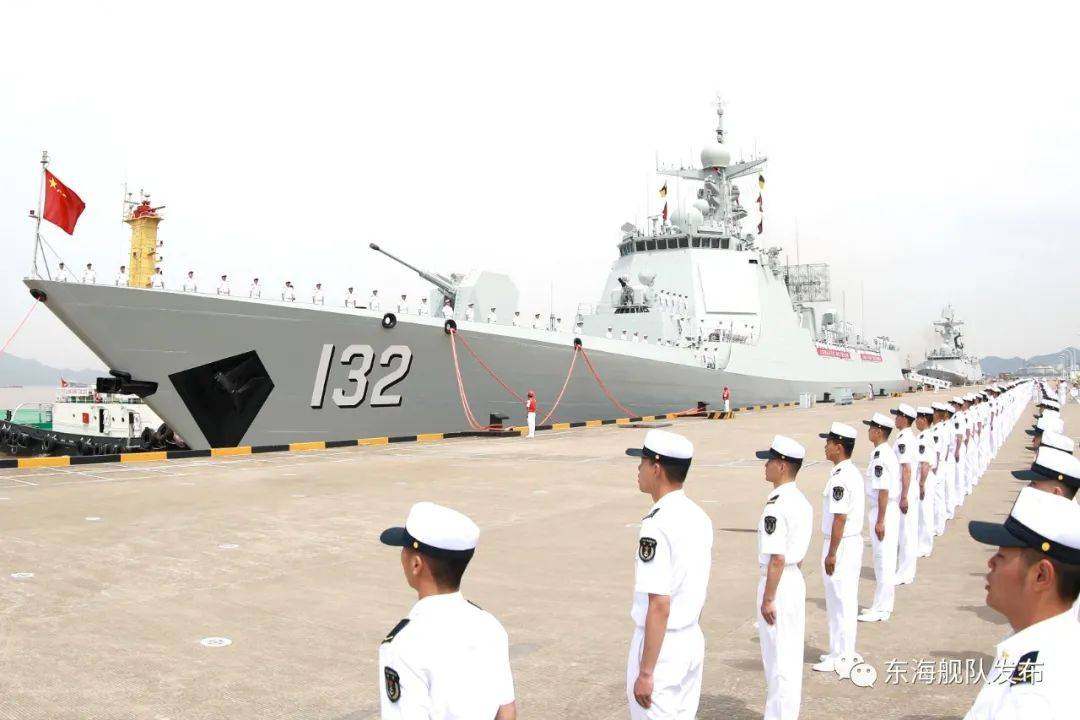 The Suzhou is part of a three-vessel PLA Navy fleet sent to the Gulf of Aden and the waters off Somalia. Photo: Handout 