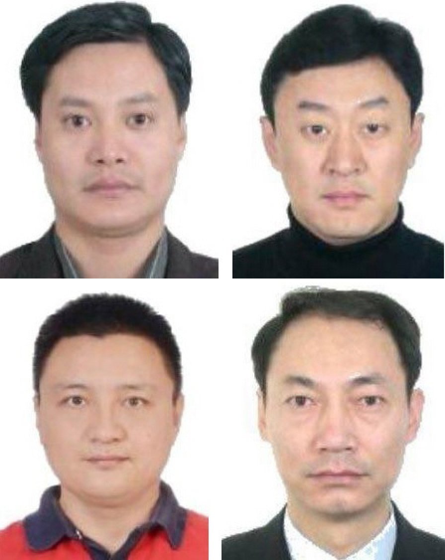 Clockwise from top left: Feng He, Jie Ji, Keqing Lu and Ming Li were identified on Wednesday May 18, 2022 as four Chinese state security officers alleged to have spied on Chinese dissidents, human rights advocates and pro-democracy campaigners in the US. Also named in the case, but not pictured here, is American citizen Wang Shujun. Photos: US Attorney’s Office for the Eastern District of New York