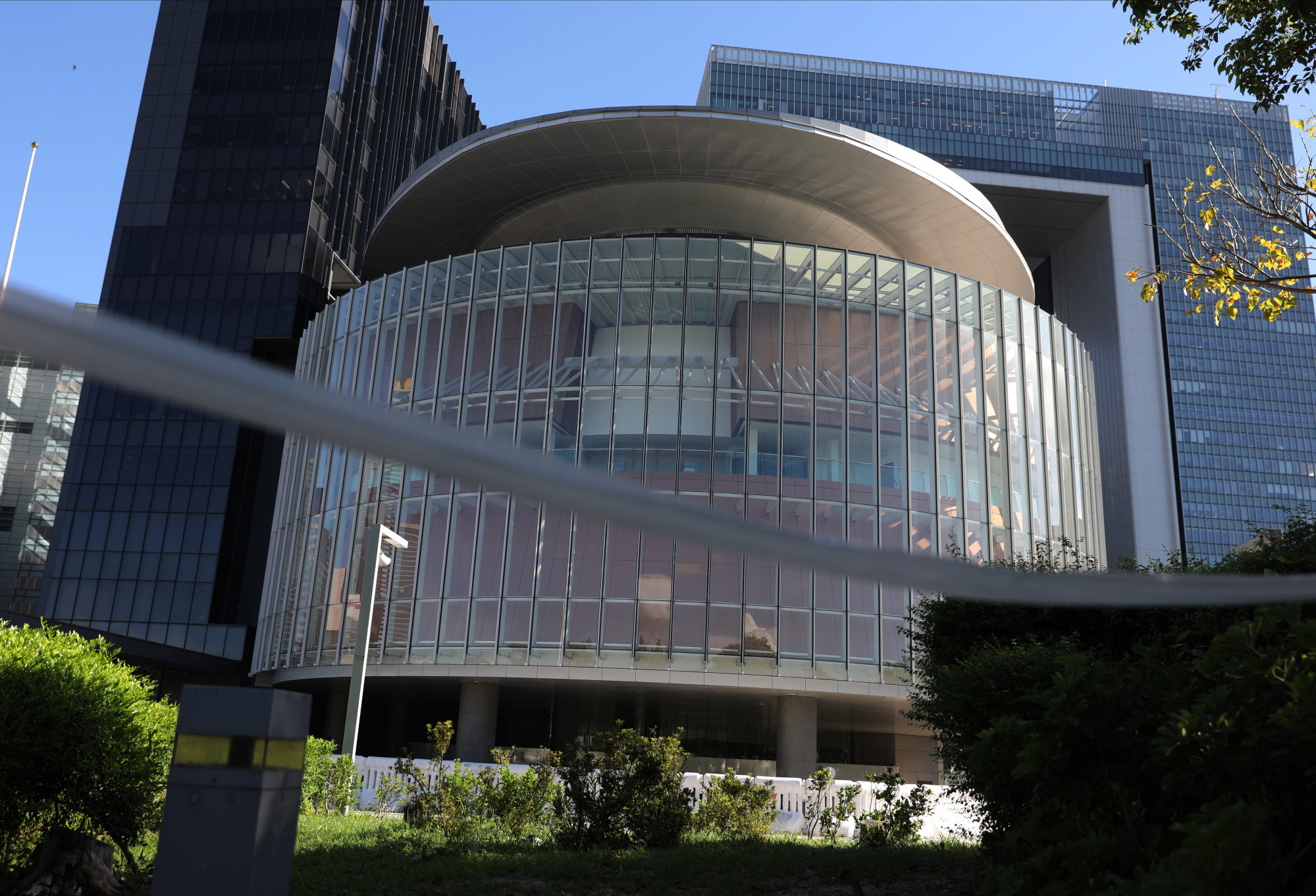 The expansion of the Legislative Council Complex is expected to take 150 weeks. Photo: Nora Tam