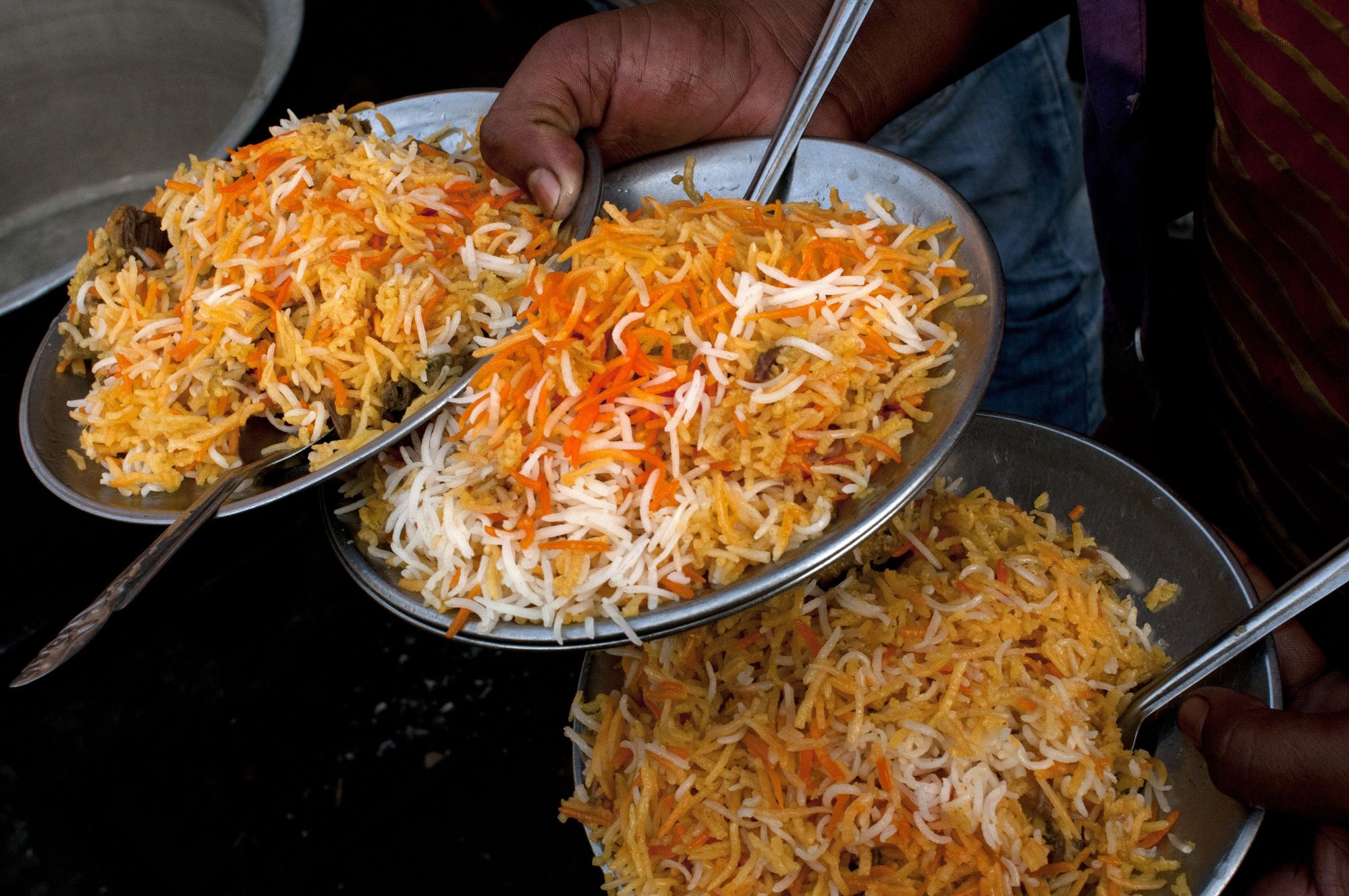 Among other dishes, inmates in prison-led cooking initiatives learn to prepare biryani, a staple for office workers and communities around the prisons. Photo: ANNA ZIEMINSKI/AFP via Getty Images