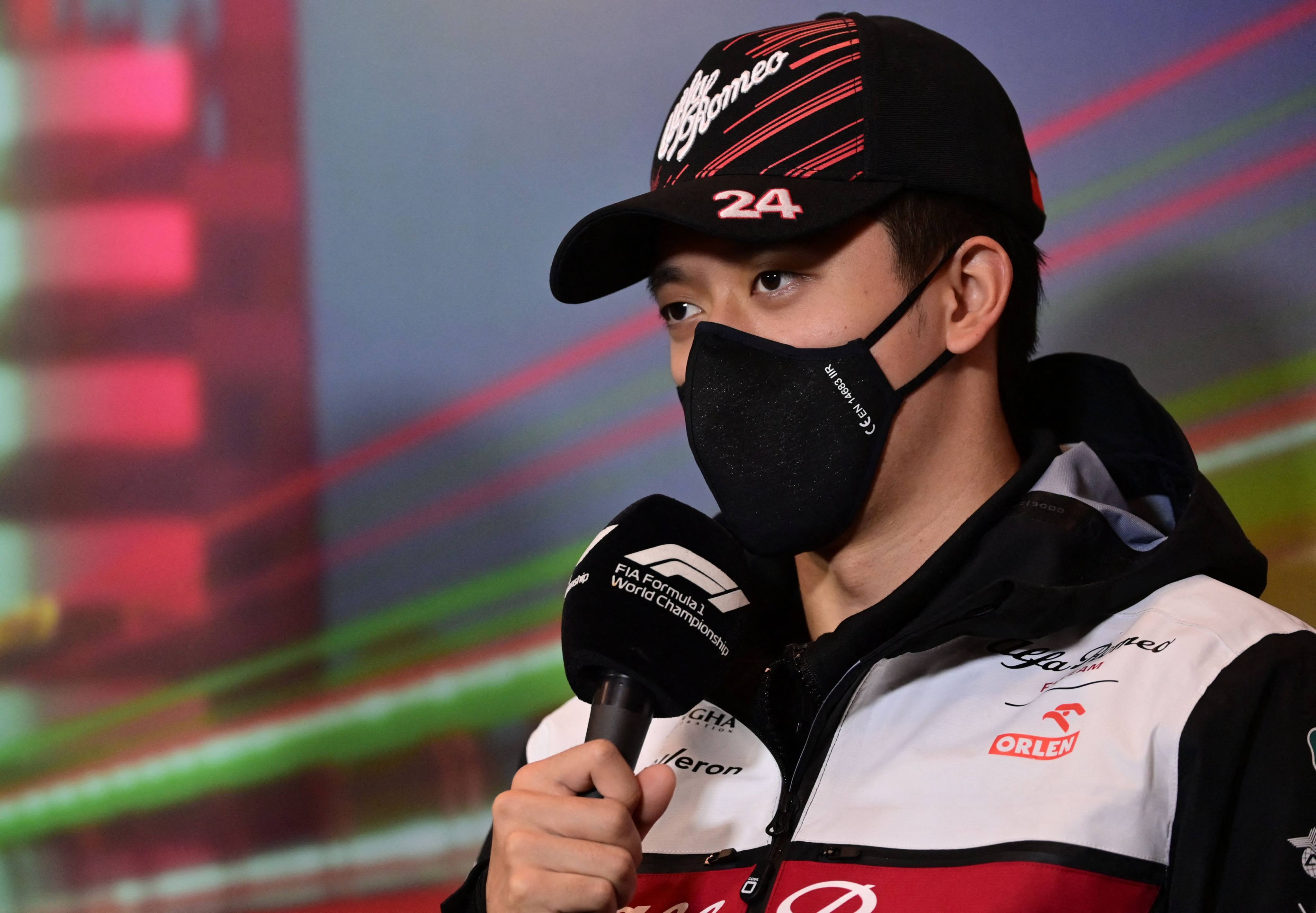 Alfa Romeo’s Zhou Guanyu has been centre of attention since becoming the first fully fledged Chinese F1 driver. Photo: AFP