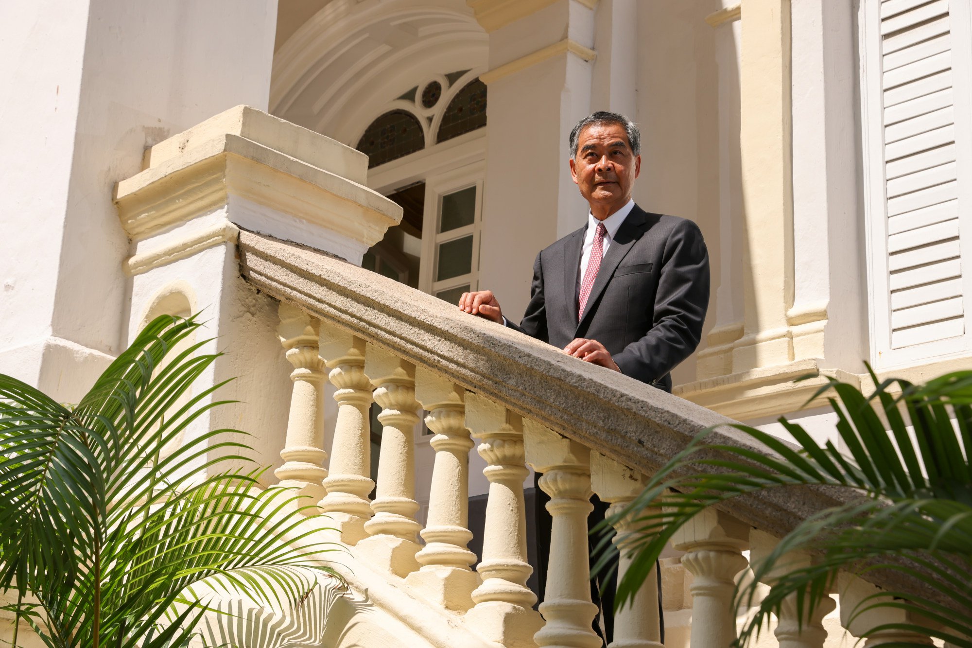 Former Hong Kong chief executive Leung Chun-ying. Photo: Nora Tam
