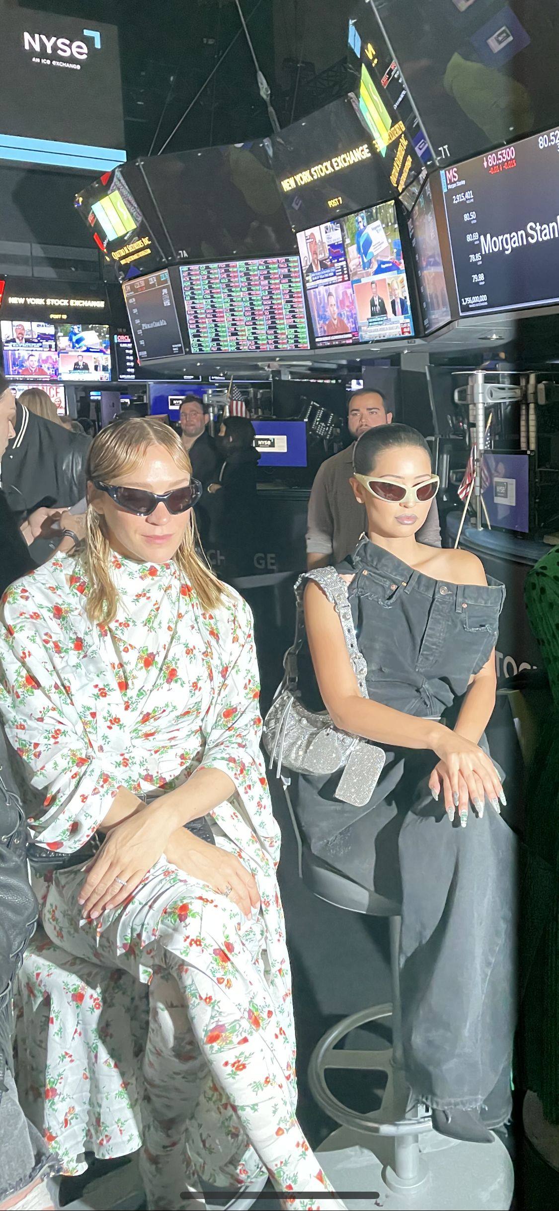 Chloë Sevigny Wore an Unexpected Bag to the Balenciaga Show