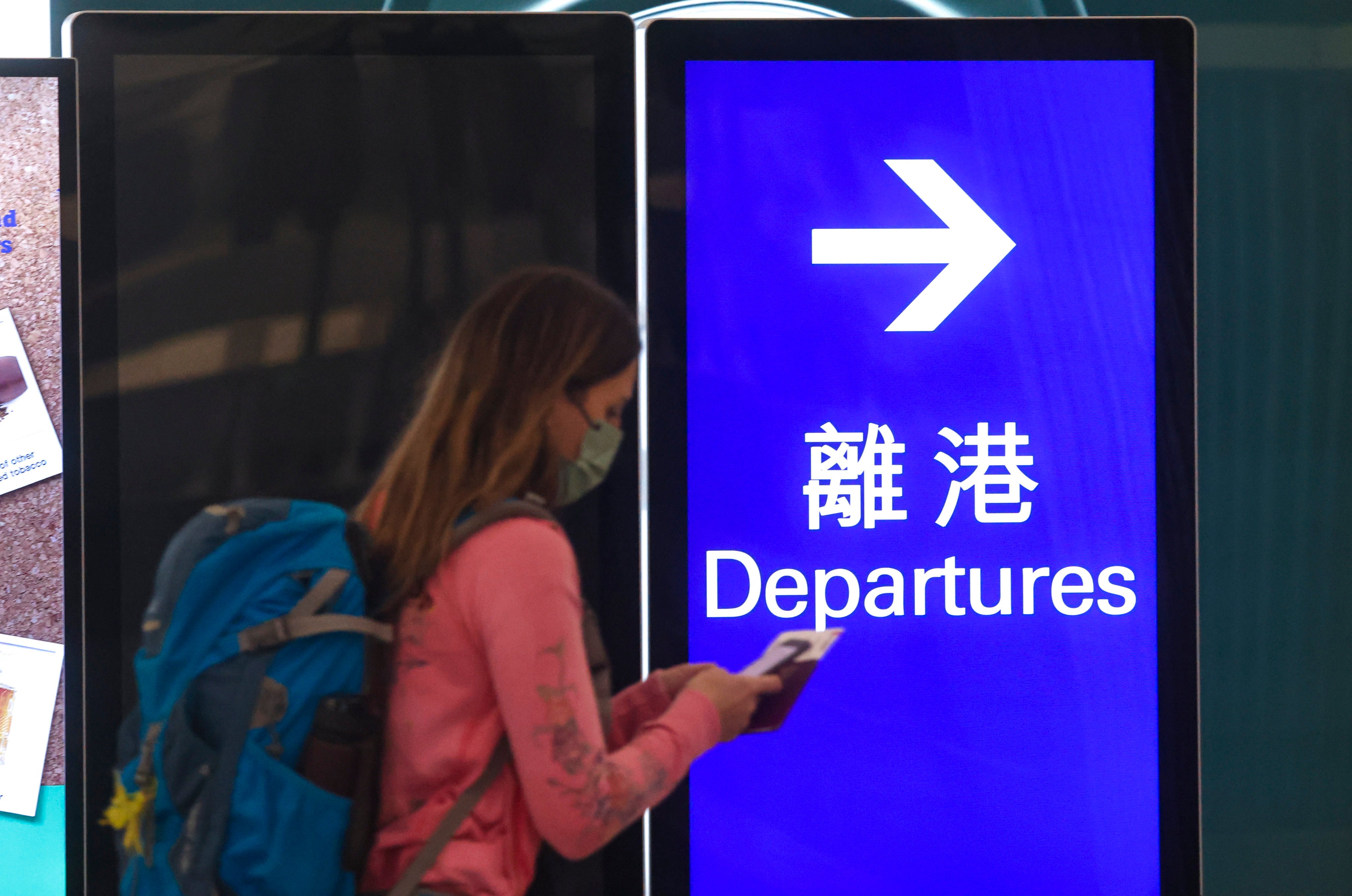Departing passengers at Hong Kong’s airport or those in transit could continue paying airport construction fees. Photo: K. Y. Cheng