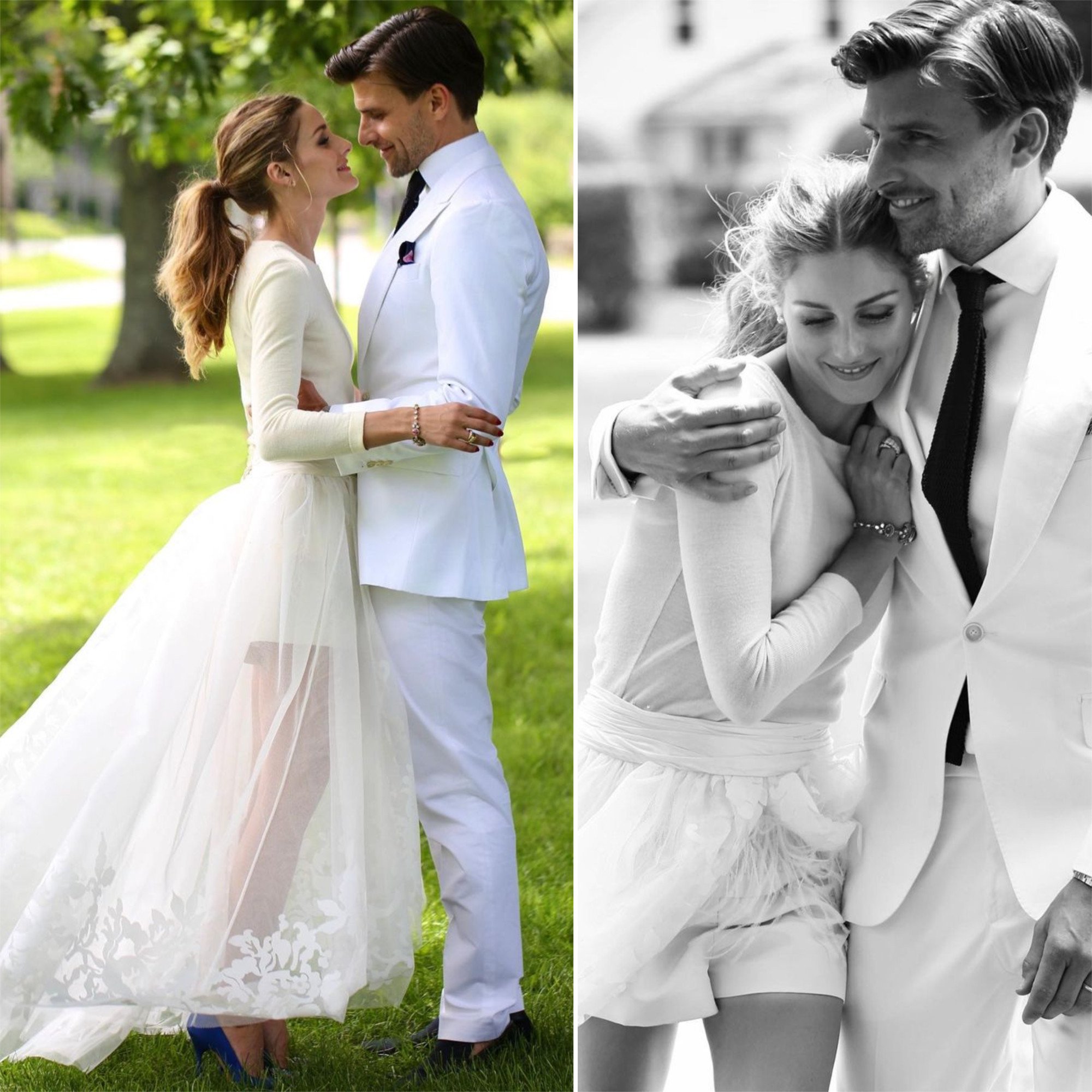 Olivia palermo outlet wedding outfit