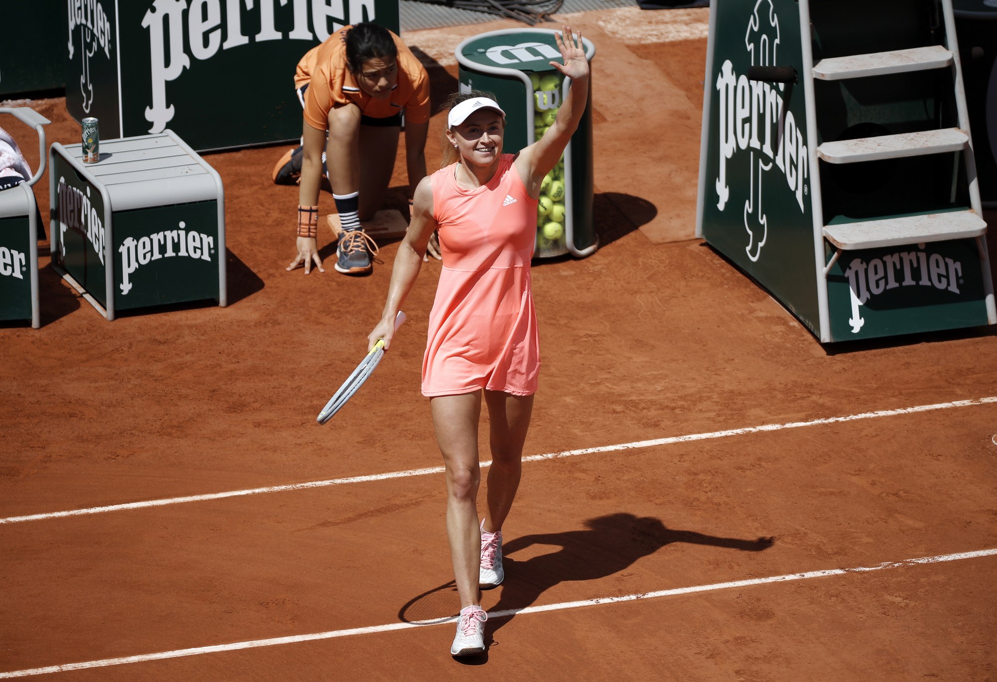 French Open: Emma Raducanu beaten by Belarus’ Aliaksandra Sasnovich