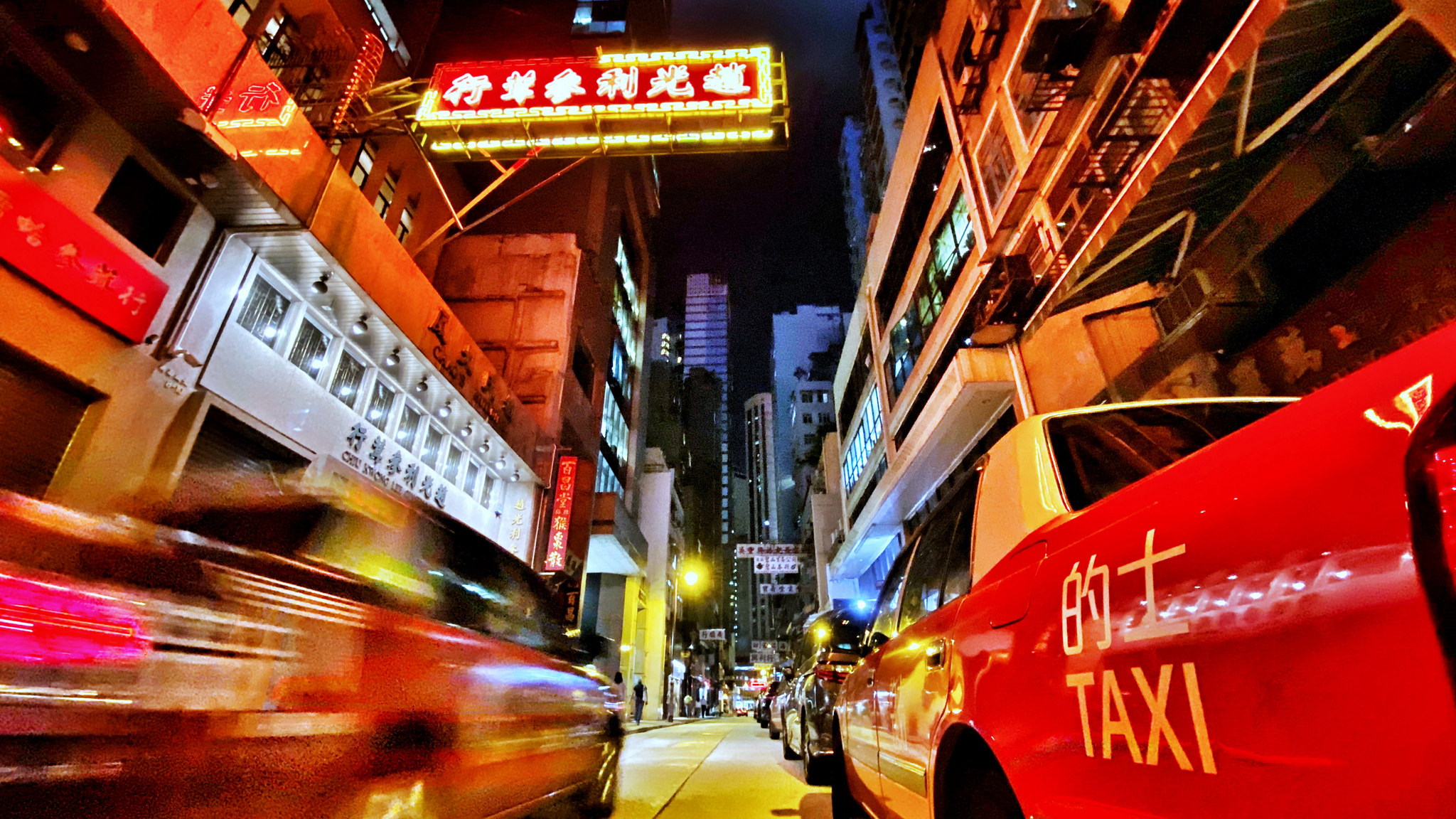 Ali Ghorbani’s digital “Hong Kong Red” series chronicles the city’s taxis. Photo: Ali G Studios