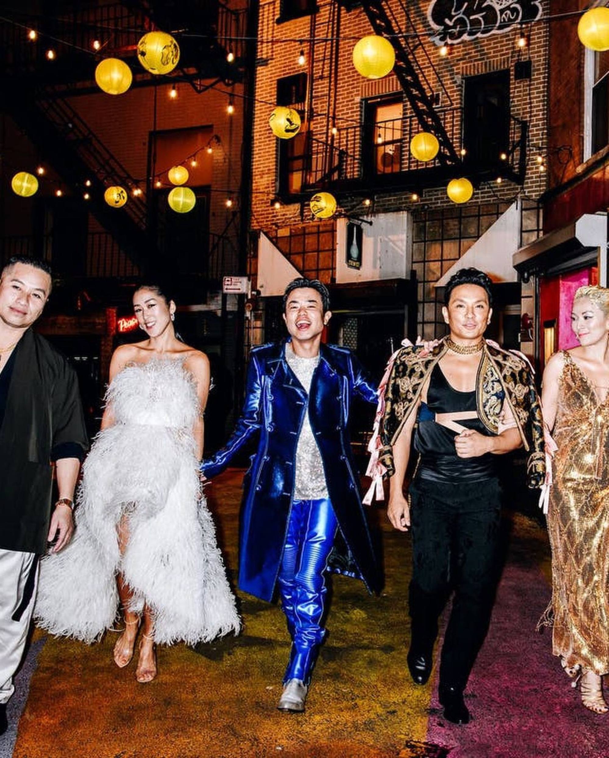 House of Slay founders Phillip Lim, Laura Kim, Ezra William, Prabal Gurung and Tina Leung.