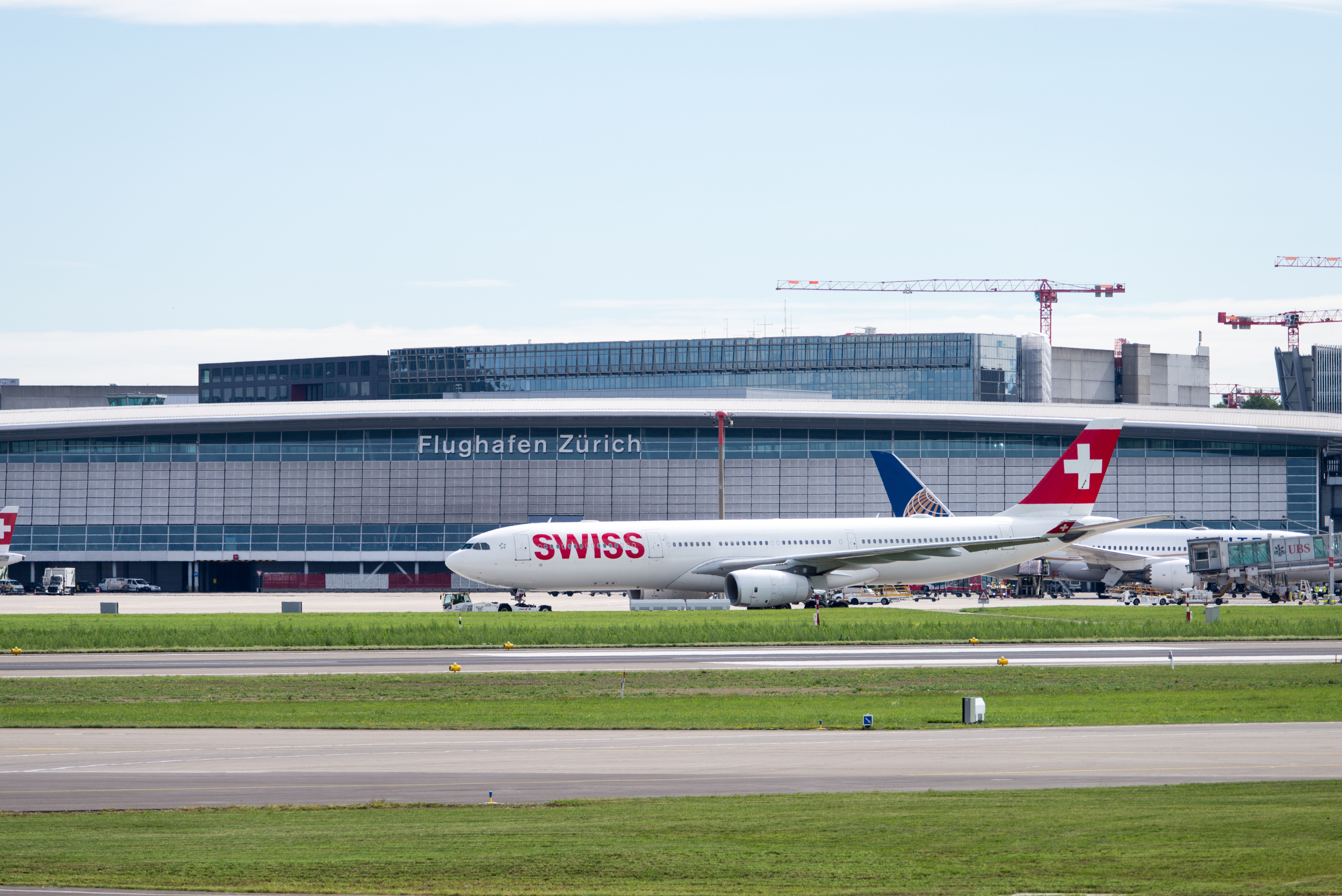 A Swiss A330-300 ready for take off at Zurich Airport. Photo: Shutterstock