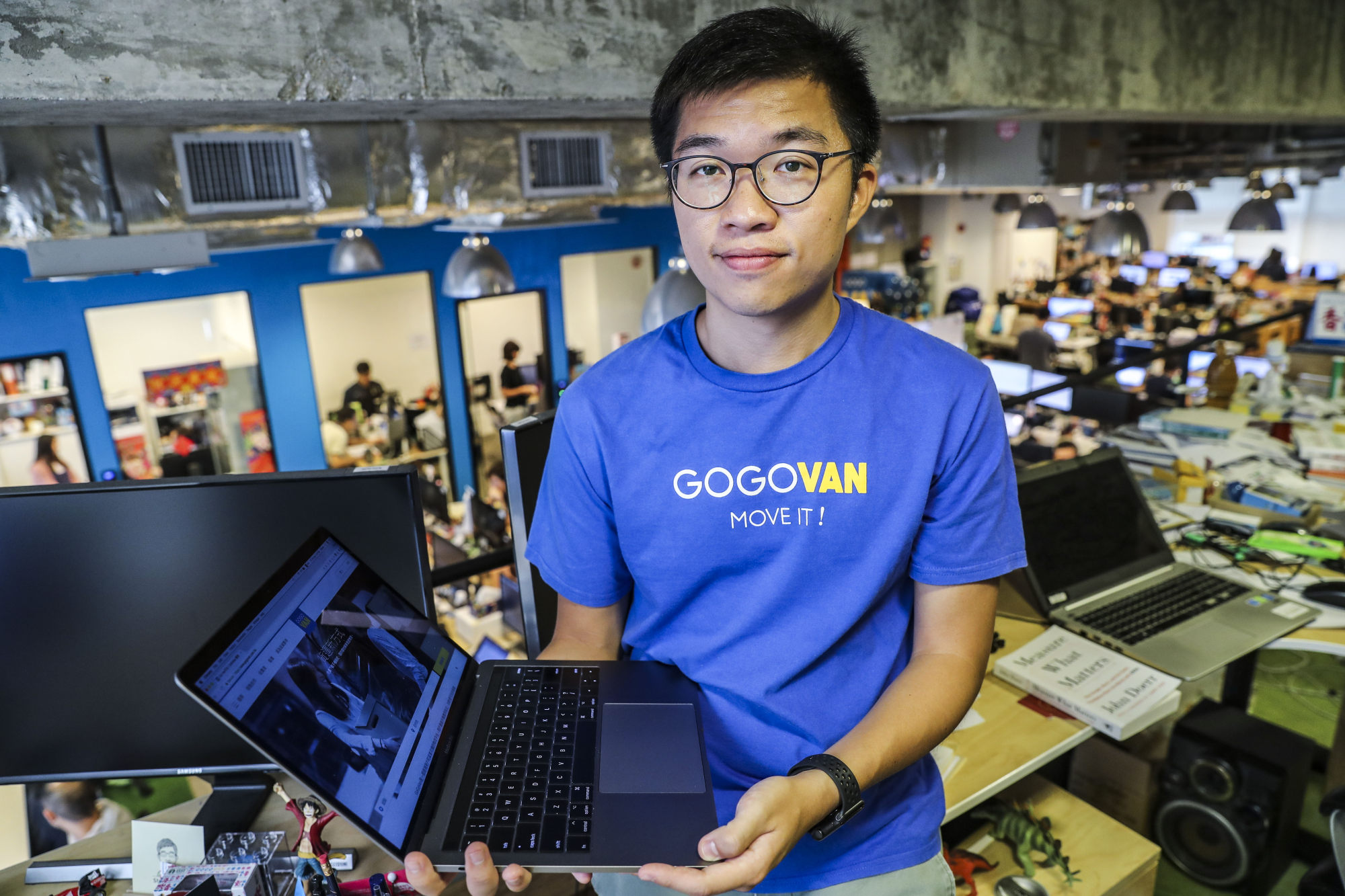 Steven Lam, co-founder and chief executive officer of GoGoX. Photo: Edward Wong