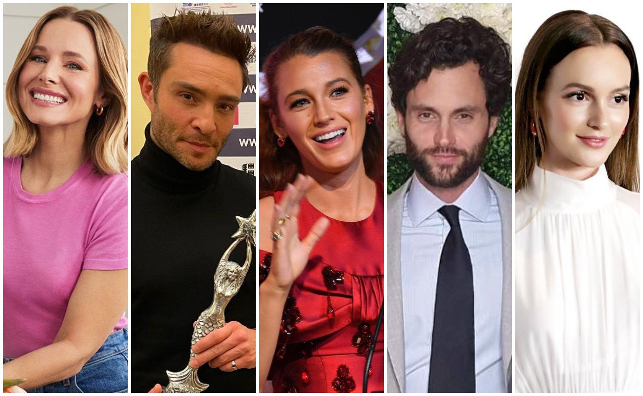 Gossip Girl made Kristen Bell, Ed Westwick, Blake Lively, Penn Badgley and Leighton Meester famous – but who capitalised most on the show’s success? Photos: @kristenanniebell, @edwestwick, @blakelively, @younetflix, @itsmeleighton/Instagram