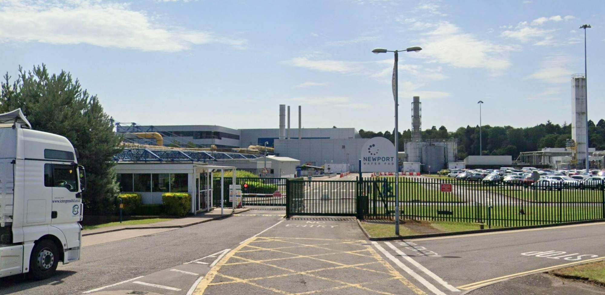 Located in South Wales, Newport Wafer Fab was acquired by Nexperia, a Dutch subsidiary of Chinese-owned Wingtech Technology. Photo: Google Street Image