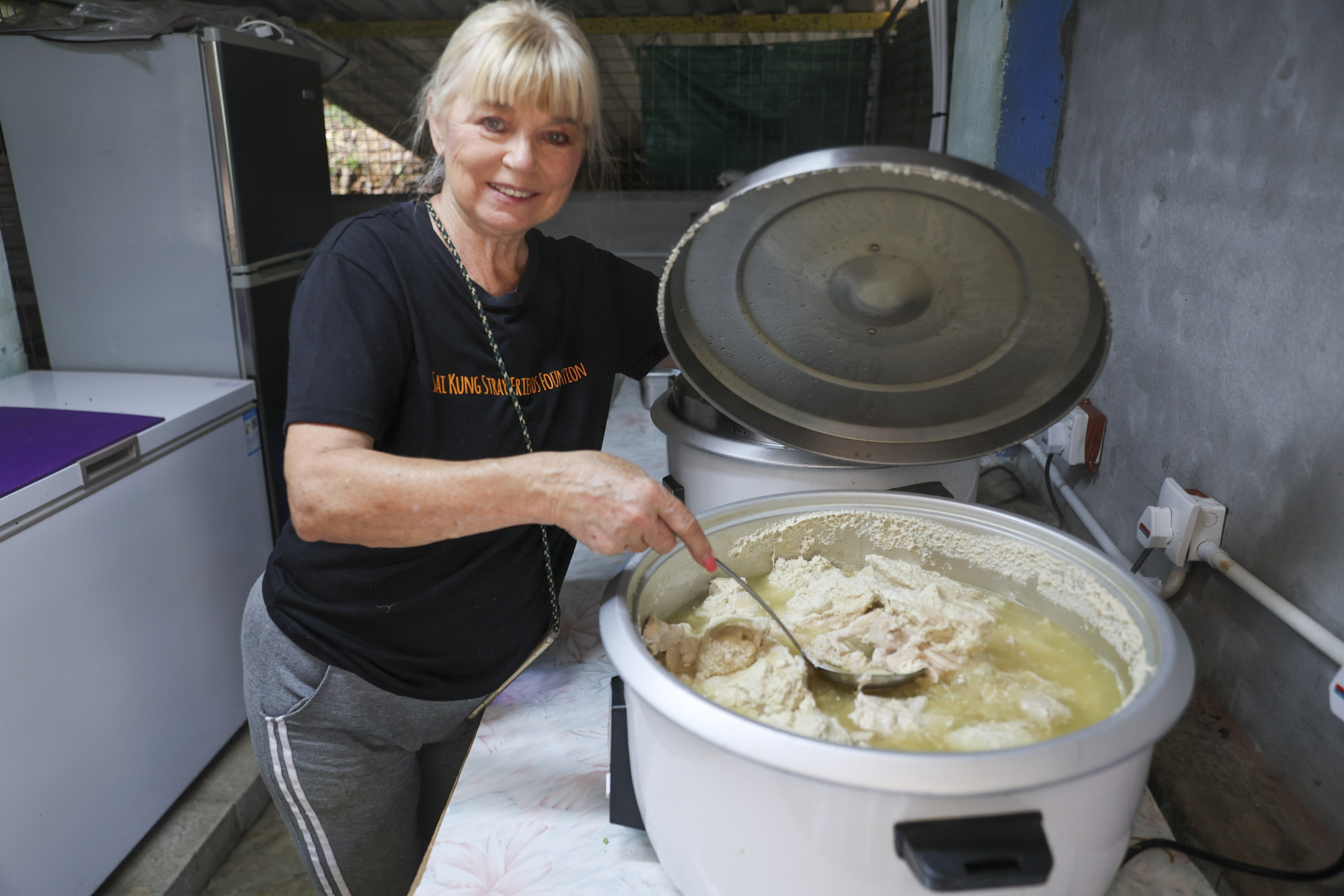 The monthly bill for the chicken alone used to feed the dogs can be upwards of HK$30,000. Photo: Edmond So