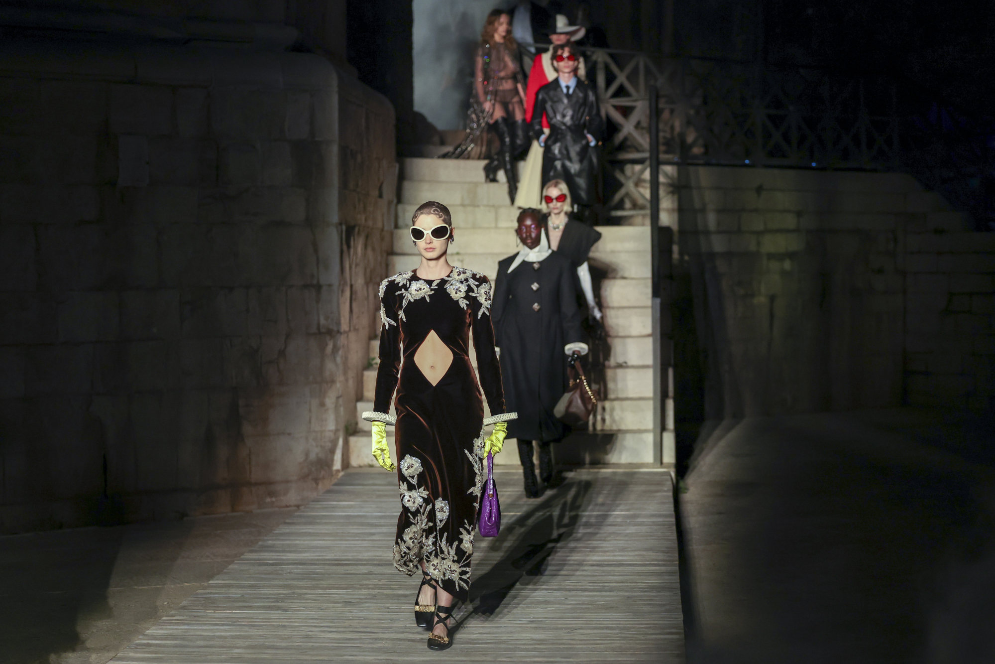Gucci Cosmogonie was held at Castel del Monte in Puglia, Italy. Photo: Getty Images