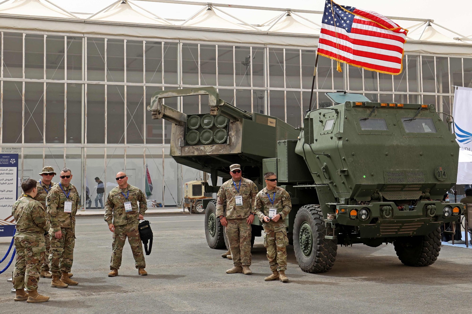 A M142 High Mobility Artillery Rocket System (Himars). File photo: AFP