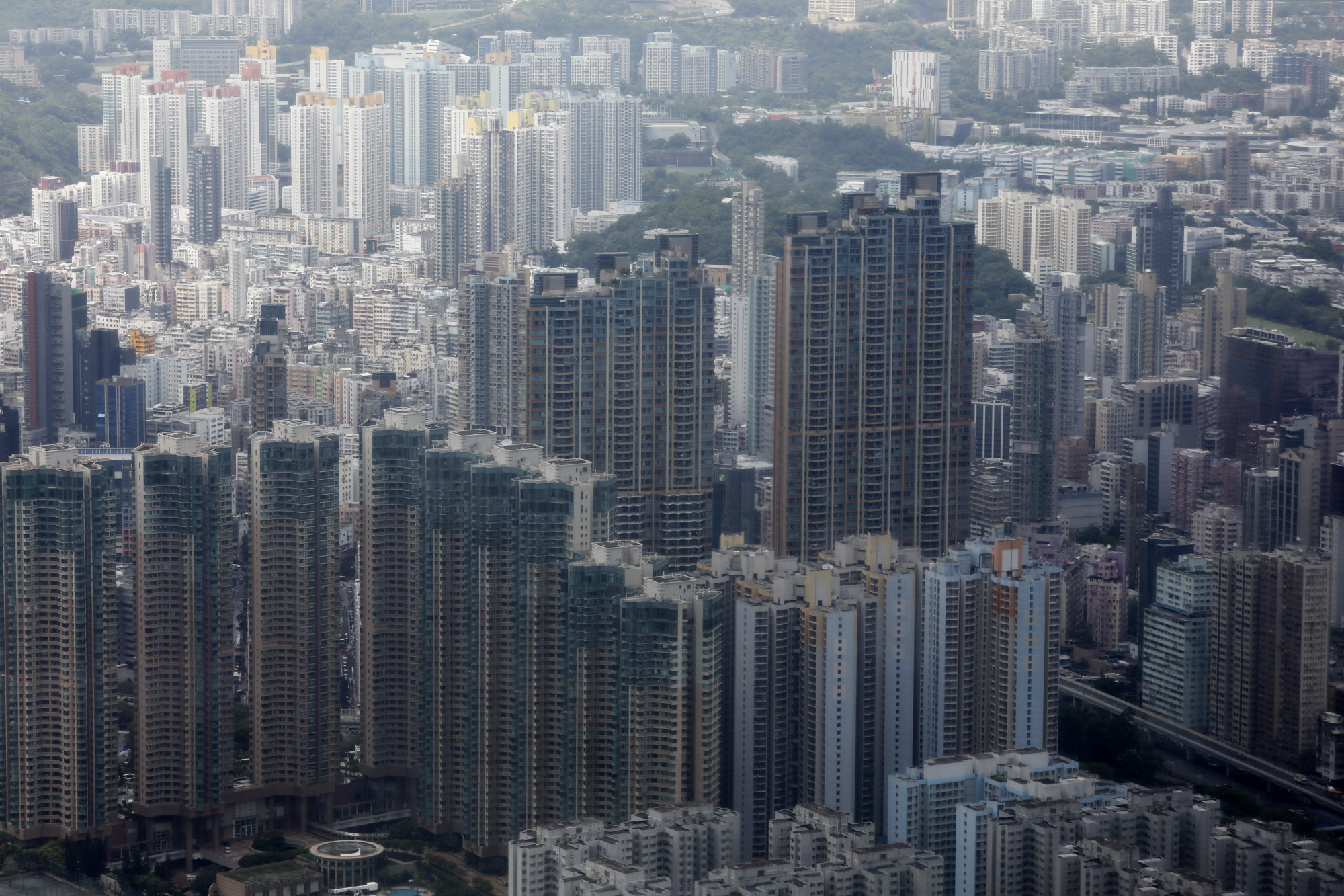 A view seen from ICC in Kowloon. Photo: SCMP