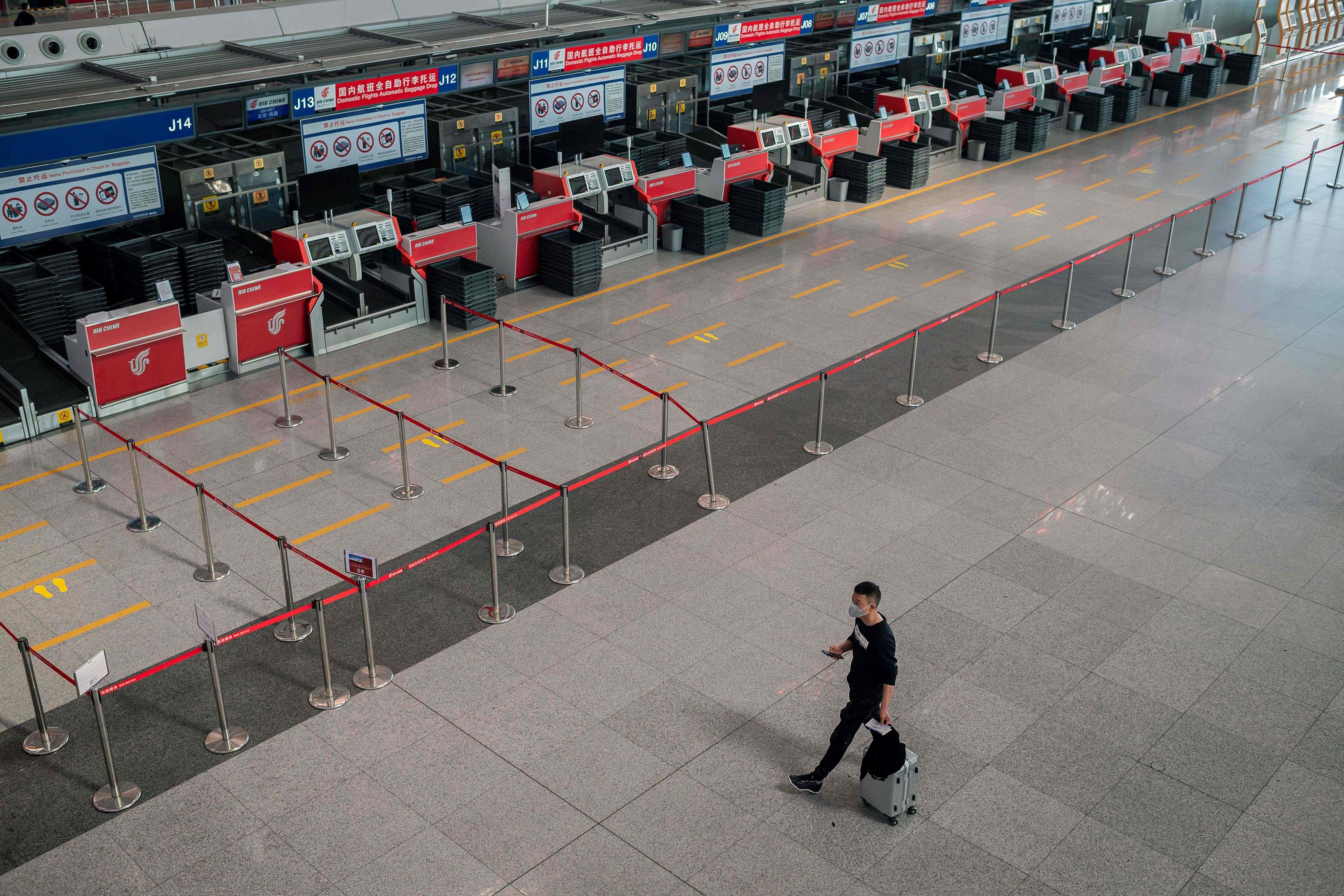 China’s aviation industry is set to receive emergency loans and subsidies to help offset damage caused by the pandemic. Photo: AFP