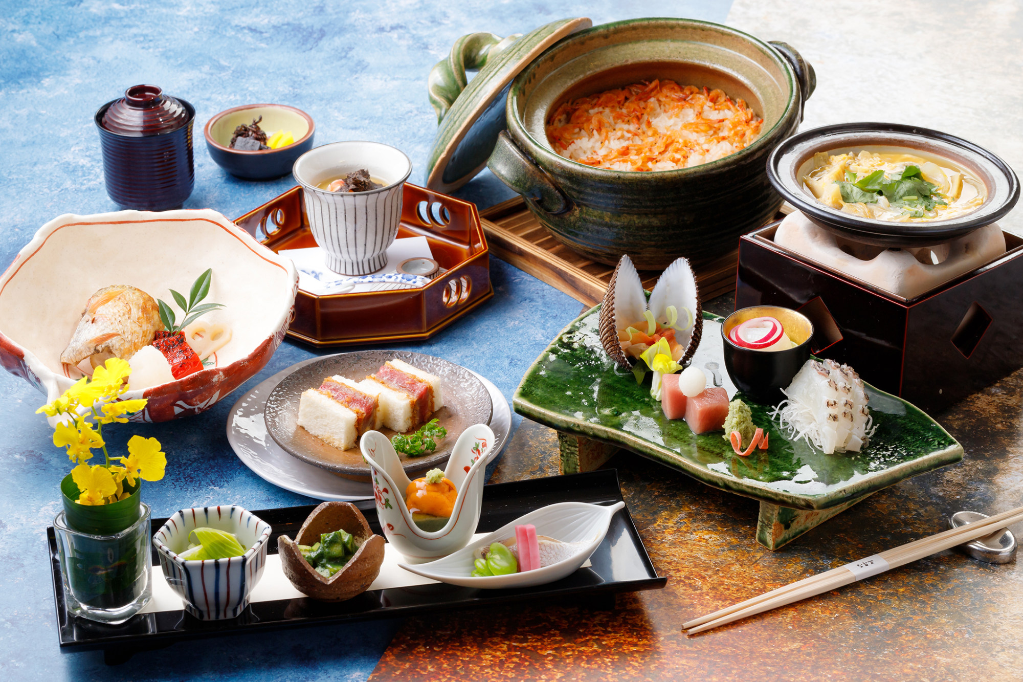 Kowloon Shangri-La Hong Kong’s Nadaman serves kaiseki cuisine. Photo: Handout