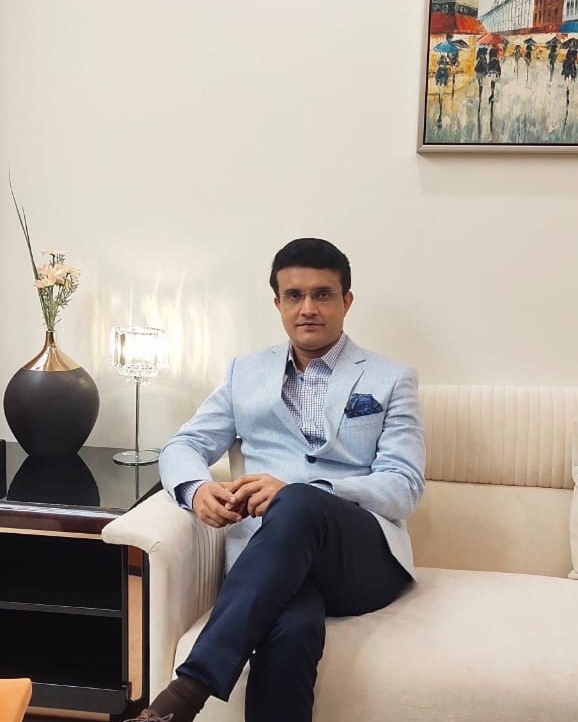 Sourav Ganguly is a world traveller, legend and “dada” to many. Photo: @souravganguly/Instagram