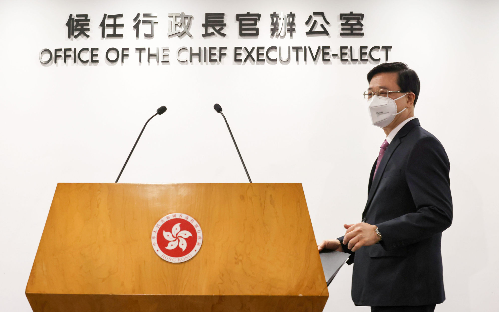 Chief Executive-elect John Lee. Photo: Nora Tam