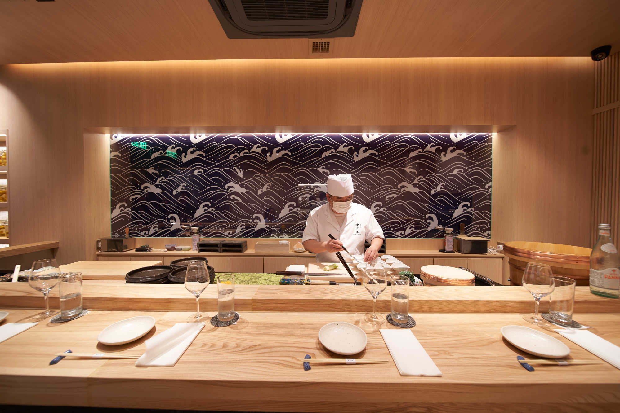Sushi Yonjugo is one of the newest sushi restaurants in Hong Kong. Photo: Sushi Yonjugo