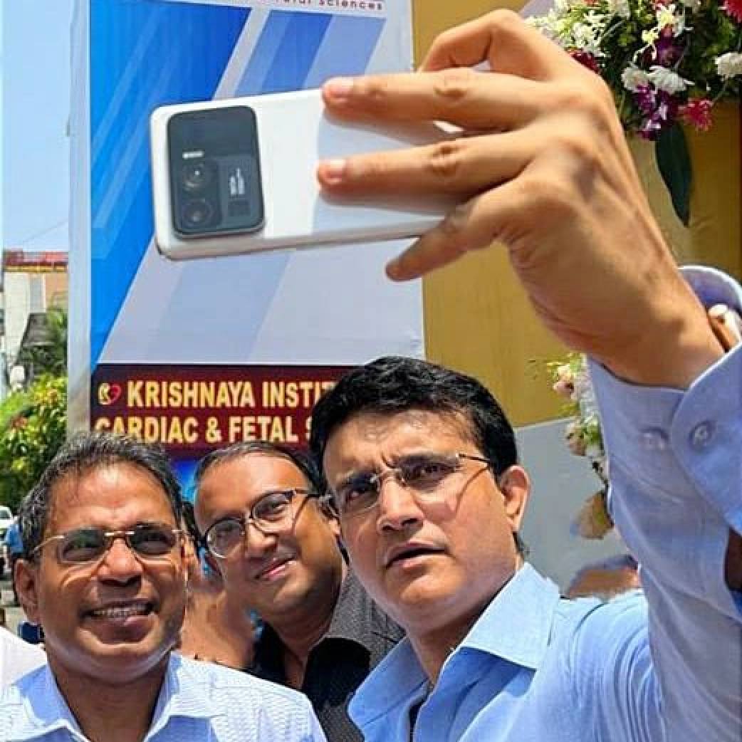 “Prince of Kolkata” Sourav Ganguly is also known as the “god of offside” for his cricket skills. Photo: @souravganguly/Instagram