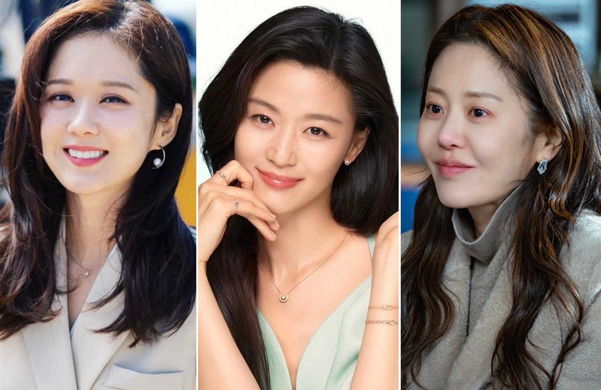 K-drama stars Jang Na-ra, Jun Ji-hyun and Go Hyun-jung all look gorgeous ... so what beauty tips do they have for us? Photos: @nara0318, @stonehenge_official/Instagram; JTBC