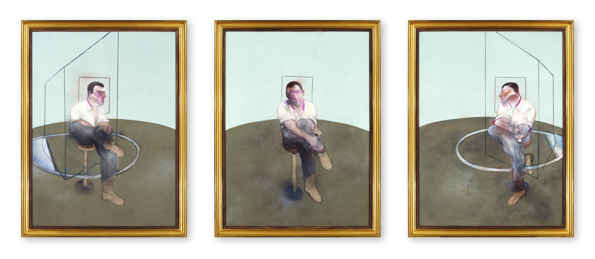 Studies for a Portrait of John Edwards (1984), by Francis Bacon. Photo: Villepin