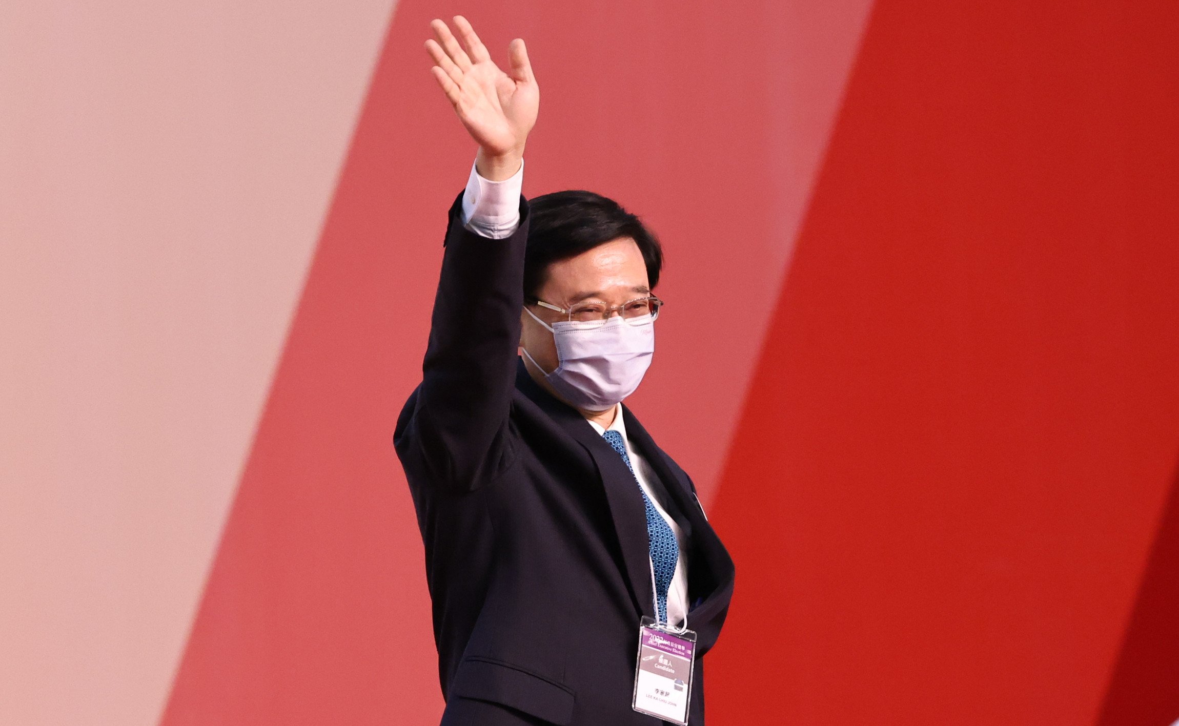 Hong Kong’s incoming leader John Lee. Photo: K. Y. Cheng