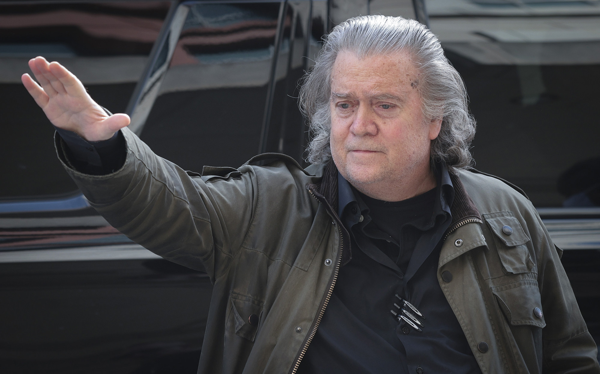 Steve Bannon was charged in November with two counts of contempt of Congress stemming from his failure to comply with a subpoena. File photo: TNS